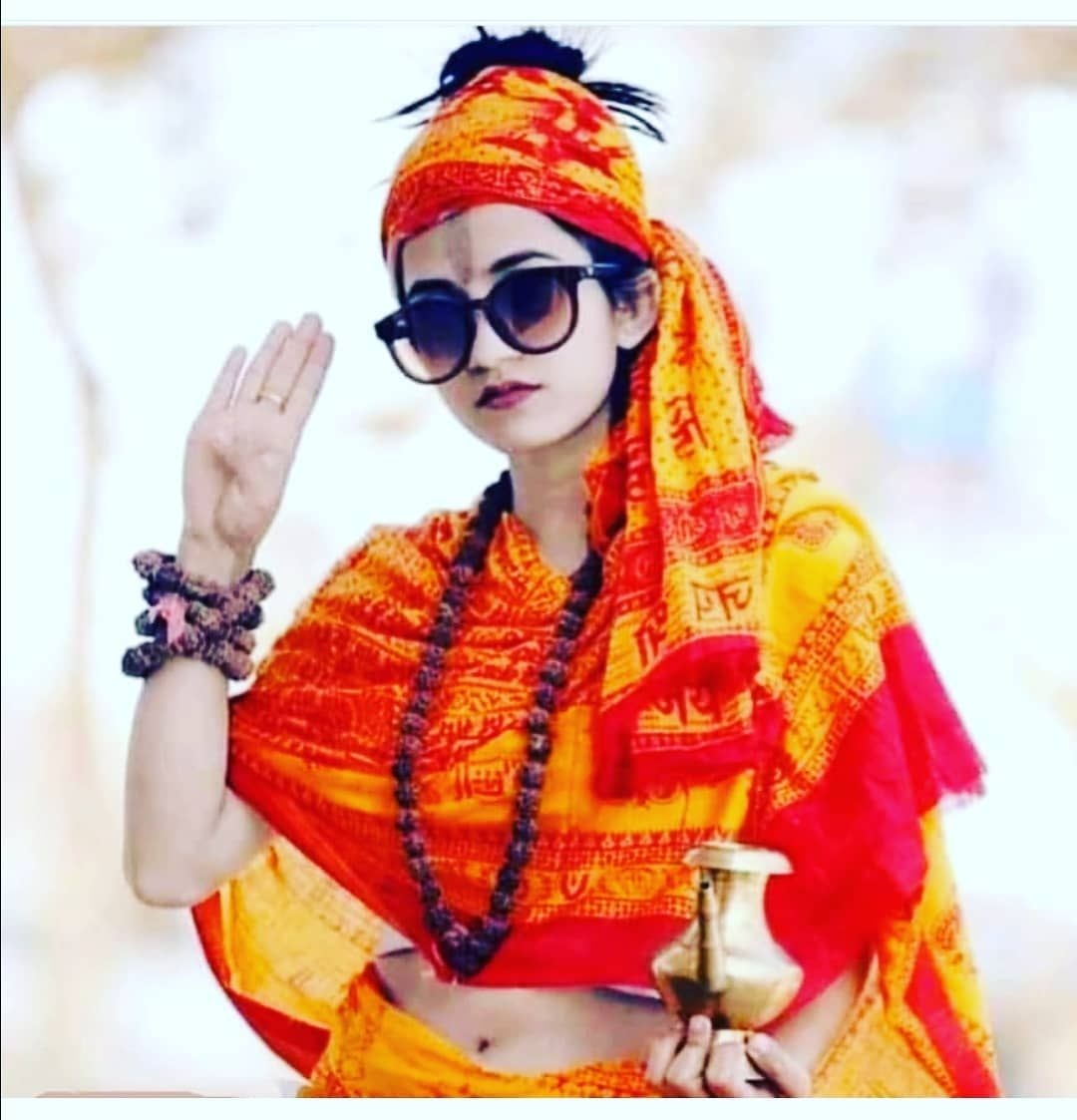 1080x1130 Image may contain: one or more people and people standing. Lord shiva HD image, Stylish girl image, Aghori shiva, Phone