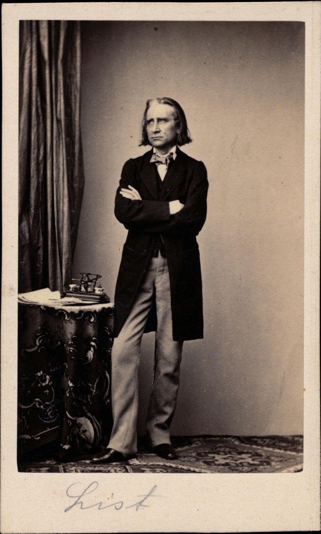 1080x1800 Franz Liszt 1811. Photograph by Desmaisons, 1861. Liszt, Classical music composers, Classical music, Phone