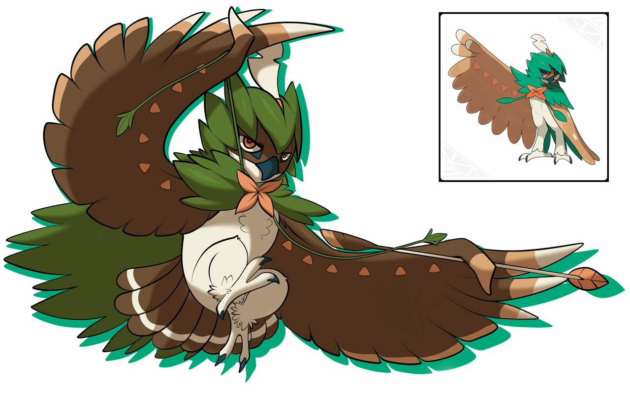 1280x800 Decidueye Redesign by RequiemBeatz - Fur Affinity [dot] net, Desktop