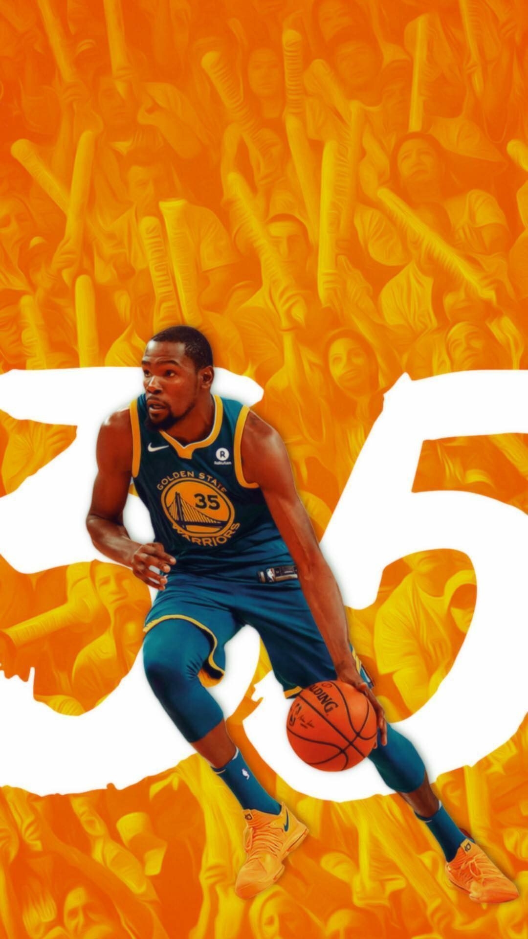 1080x1920 Kevin Durant iPhone Wallpaper, Phone