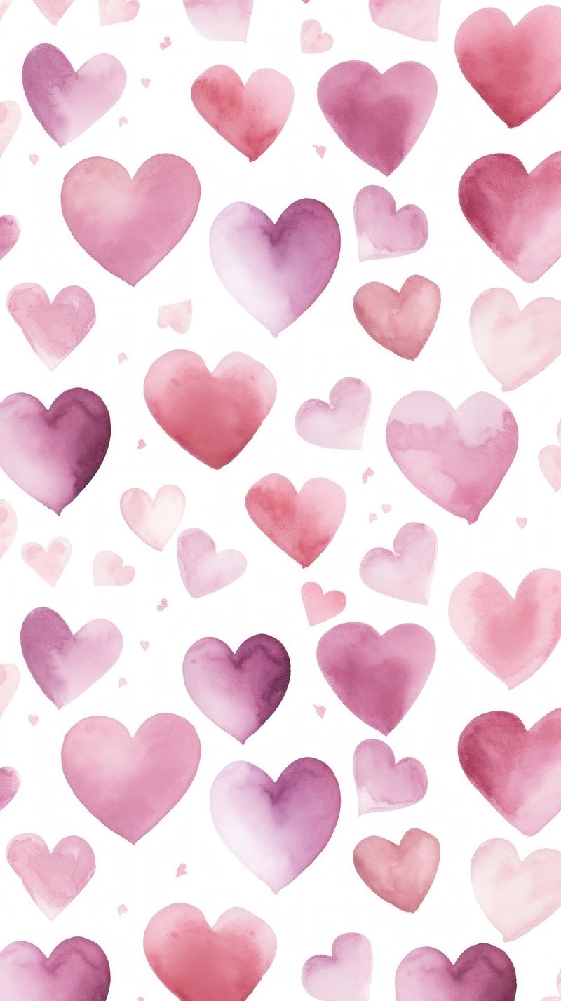 800x1430 Valentines Day Wallpaper Heart, Phone