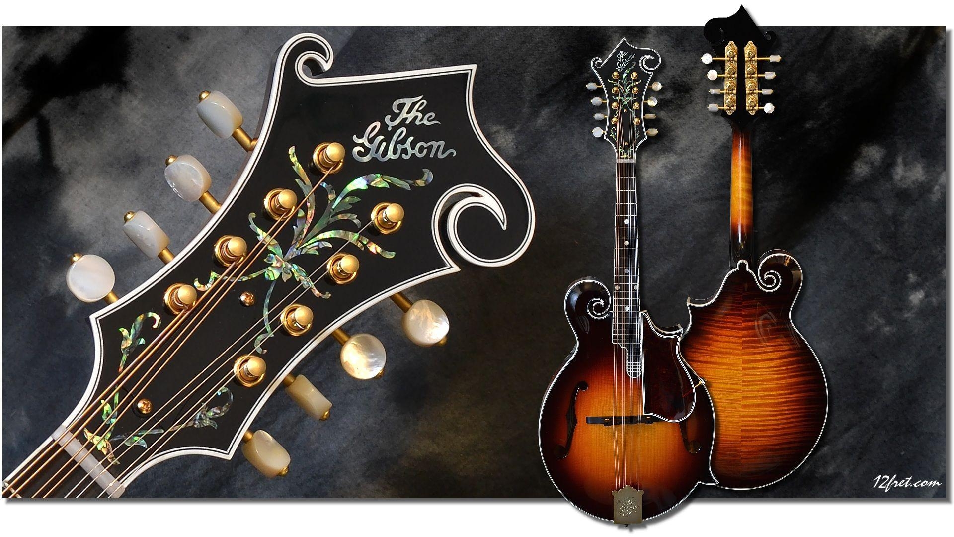 1920x1080 Gibson F 5L Mandolin. Gibson Corporate Design. Mandolin, Gibson, Desktop