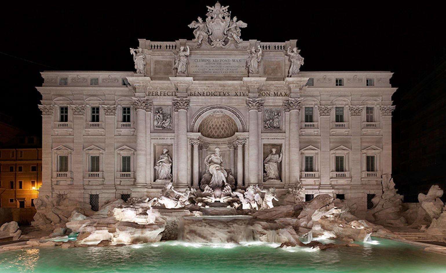 1540x950 Fendi unveils restored Trevi Fountain in Rome. Wallpaper*, Desktop