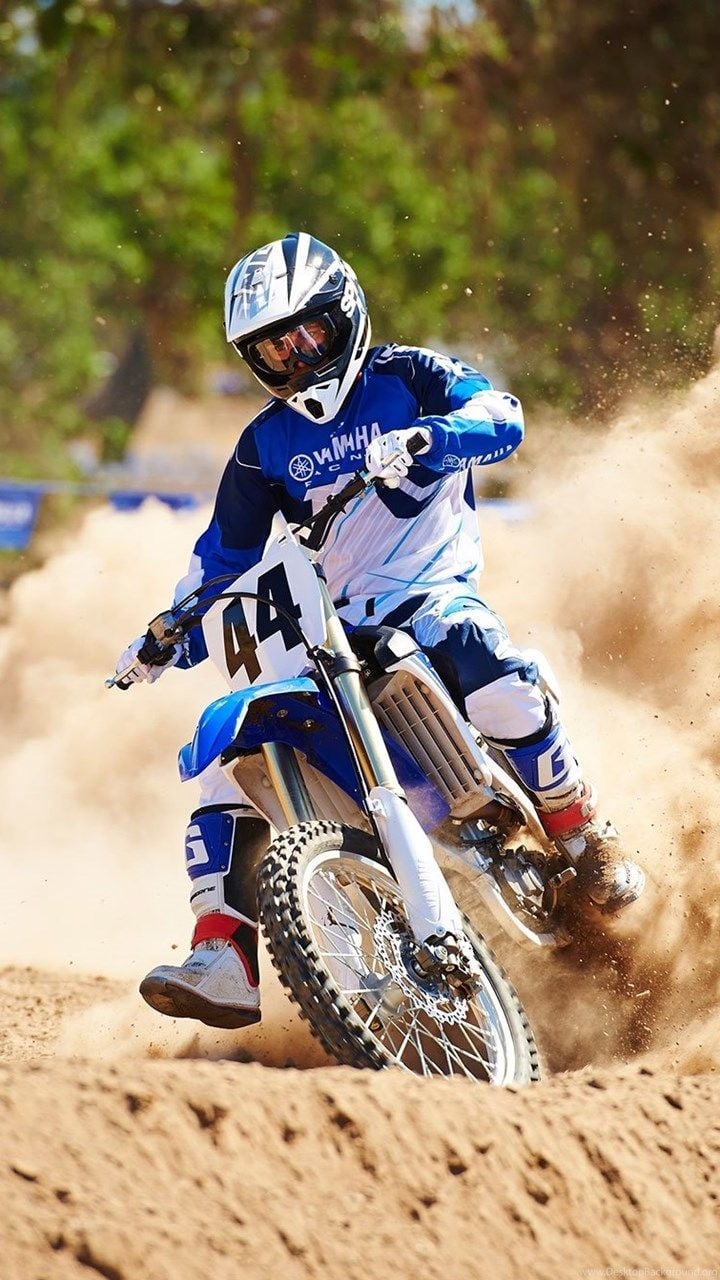 720x1280 High Resolution Motocross Yamaha Dirt Bike Wallpaper HD 3. Desktop Background, Phone