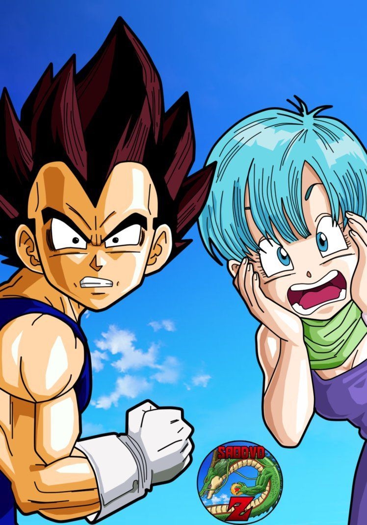 750x1070 Vegeta y Bulma Wtf. Dragon ball super wallpaper, Vegeta, Phone