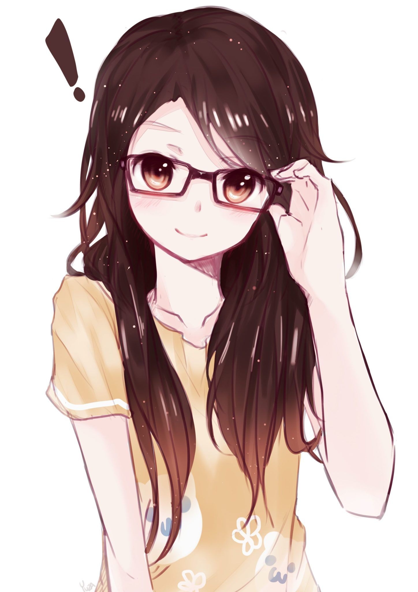 1450x2050 Cute Anime Girl Image to set Your DP, Phone