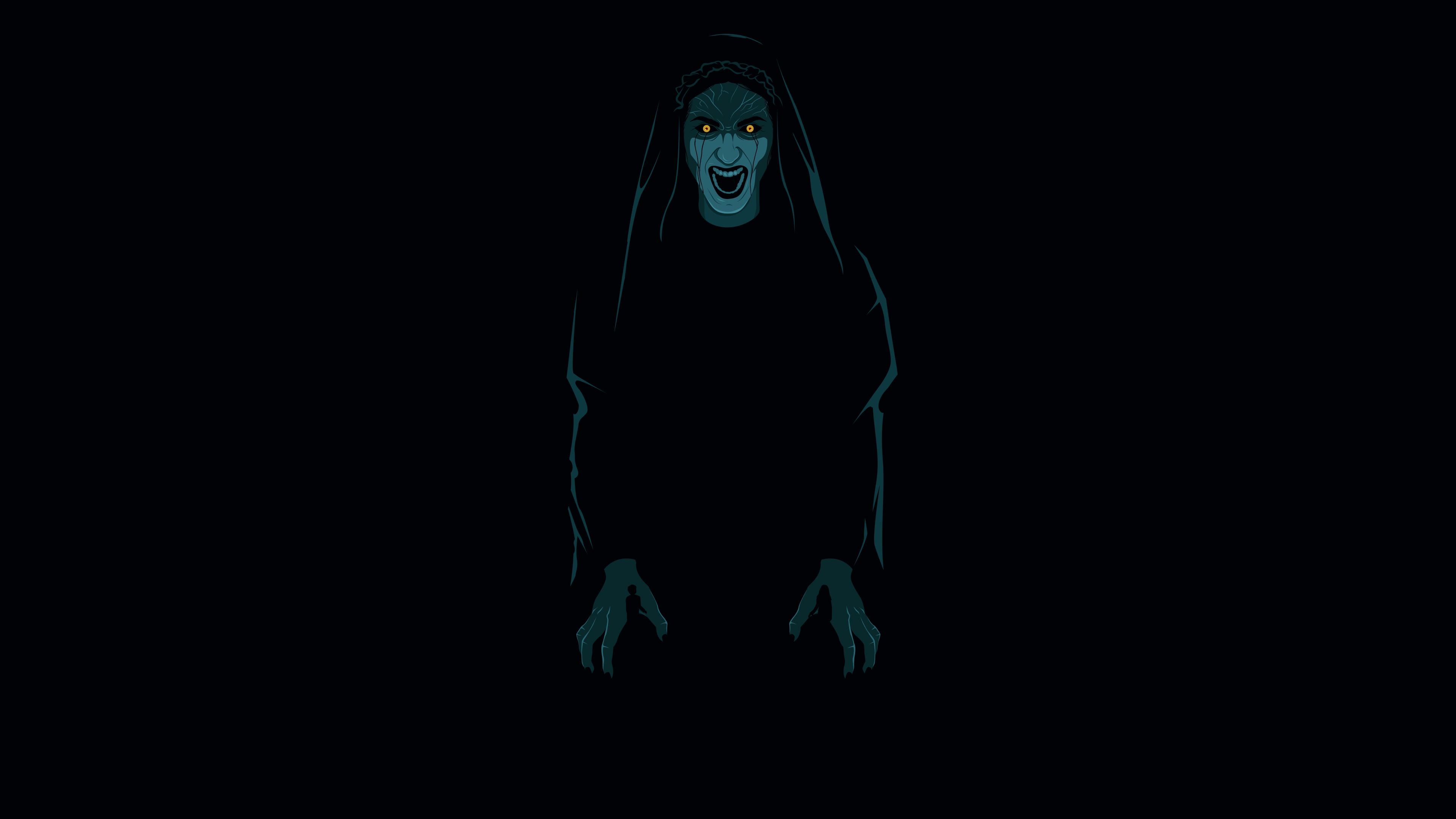 3840x2160 The Curse of La Llorona Movie Minimal Art 4K Wallpaper, HD, Desktop