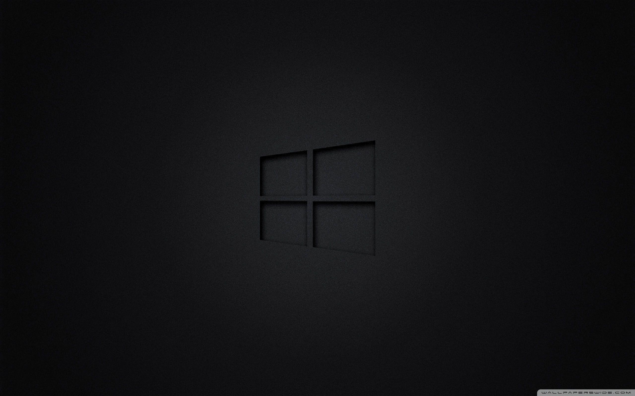 2560x1600 Windows 10 Black ❤ 4K HD Desktop Wallpaper for 4K Ultra HD TV, Desktop