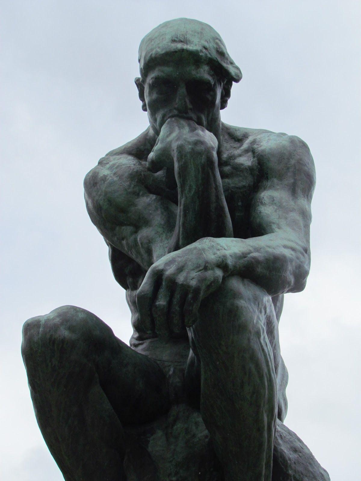 1200x1600 Famous Sculptures The Thinker Wallpaper 13511, Phone