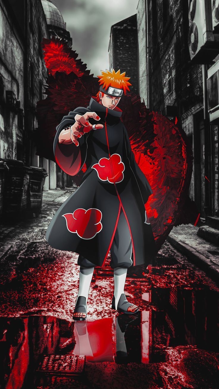 740x1310 Naruto Pain Mobile Wallpaper, Phone