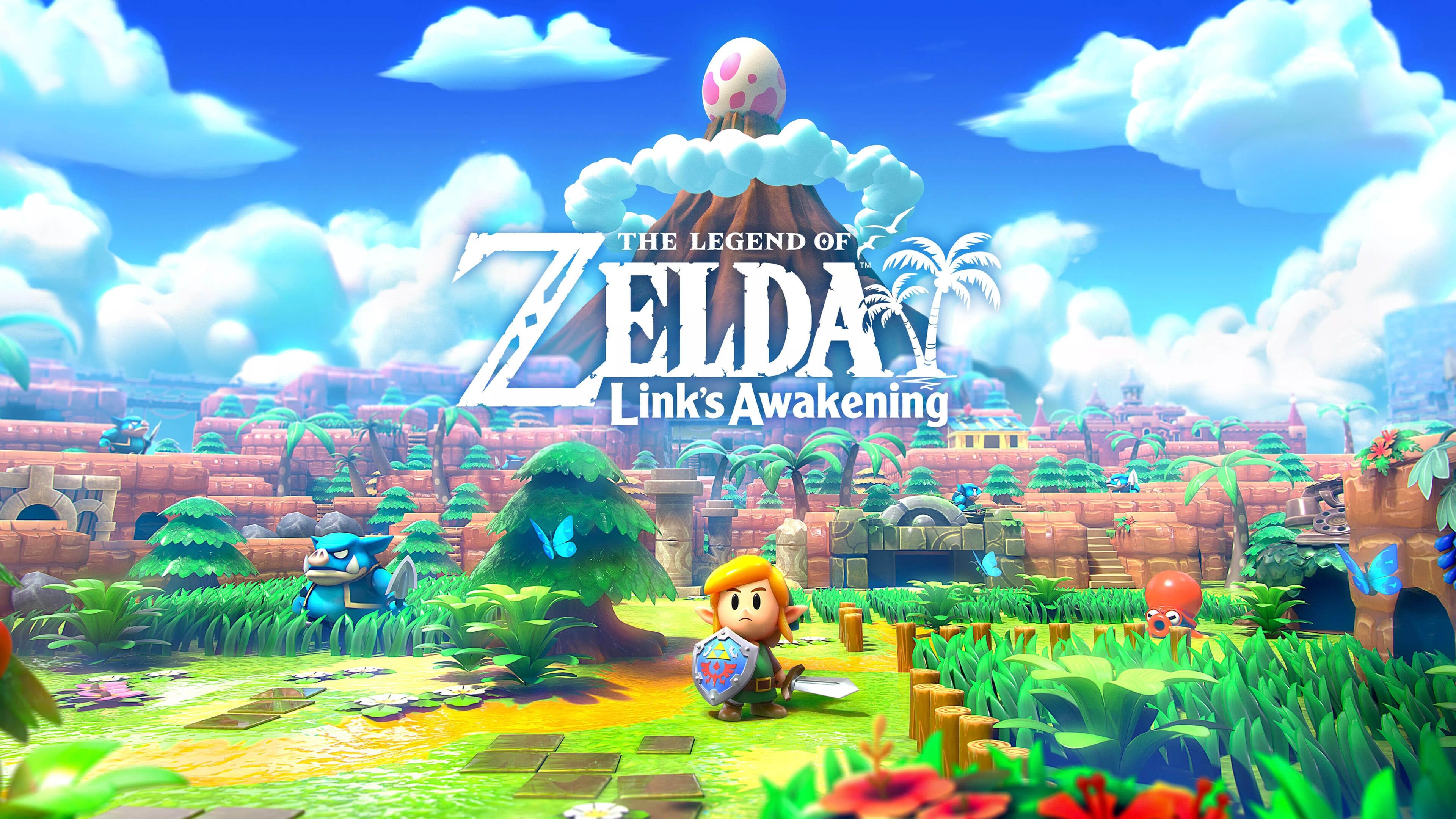 3840x2160 Zelda Links Awakening Cover UHD 4K Wallpaper, Desktop