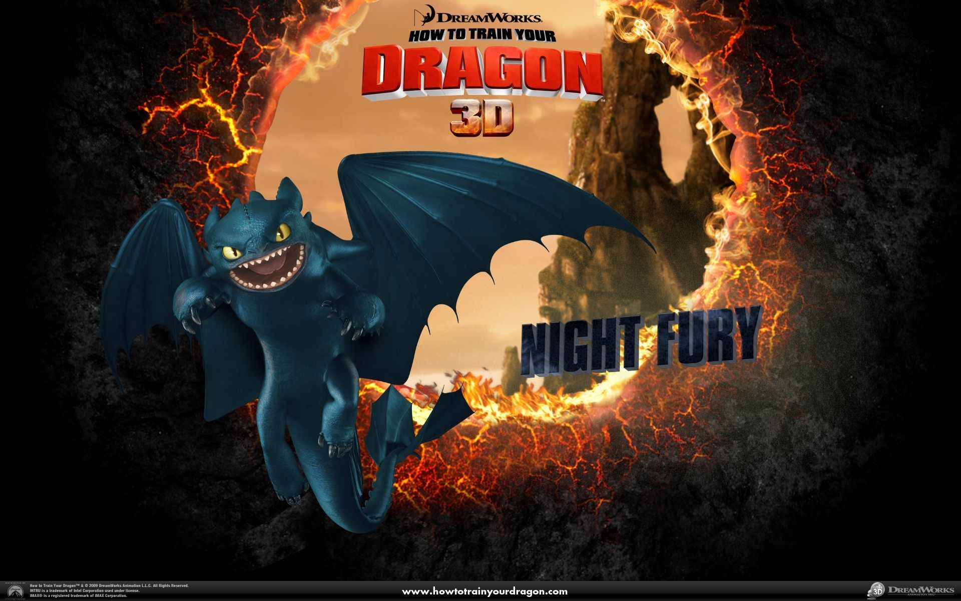 1920x1200 Night Fury Wallpaper the Dragon Wallpaper 11838873, Desktop