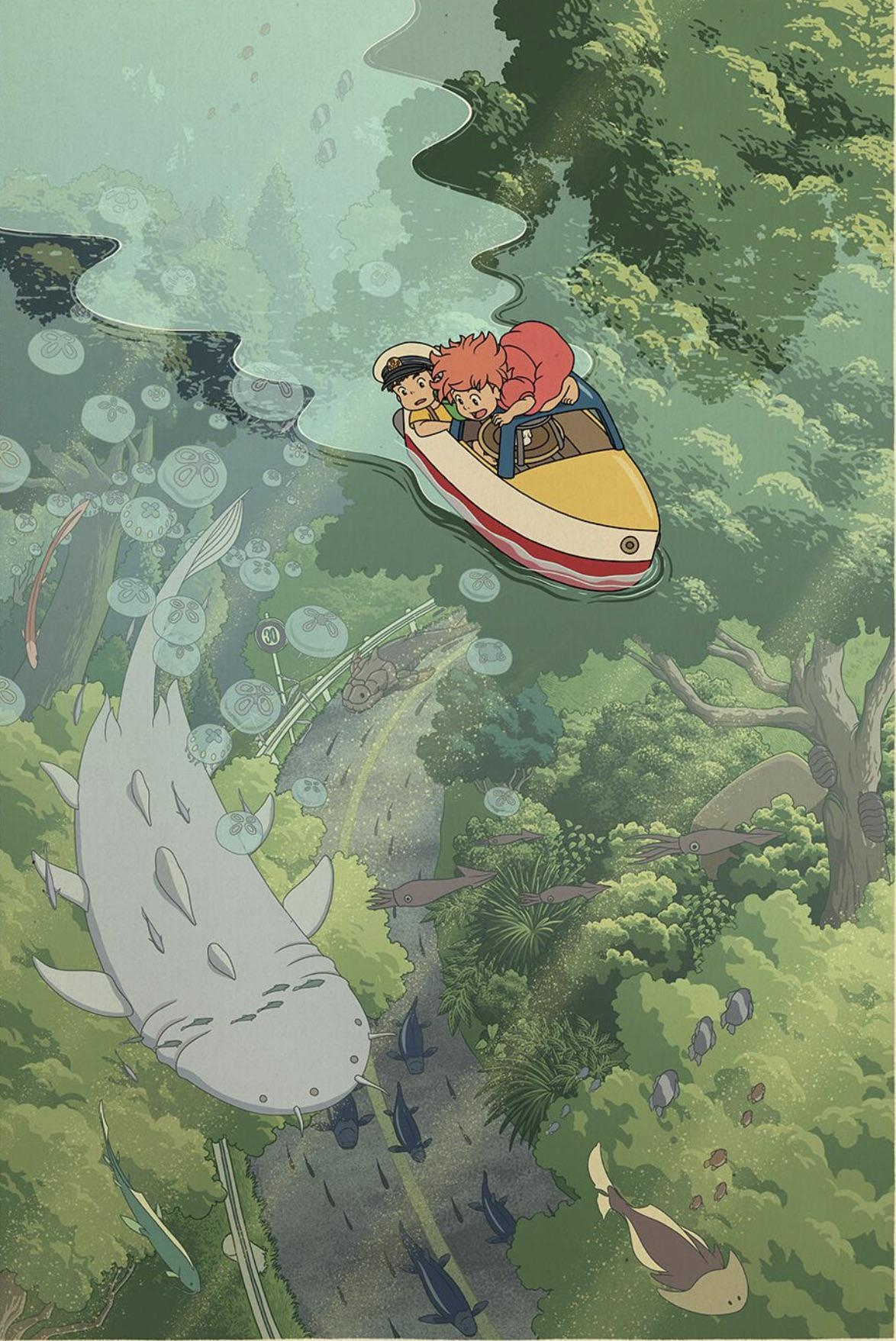 1180x1760 Ponyo, Phone