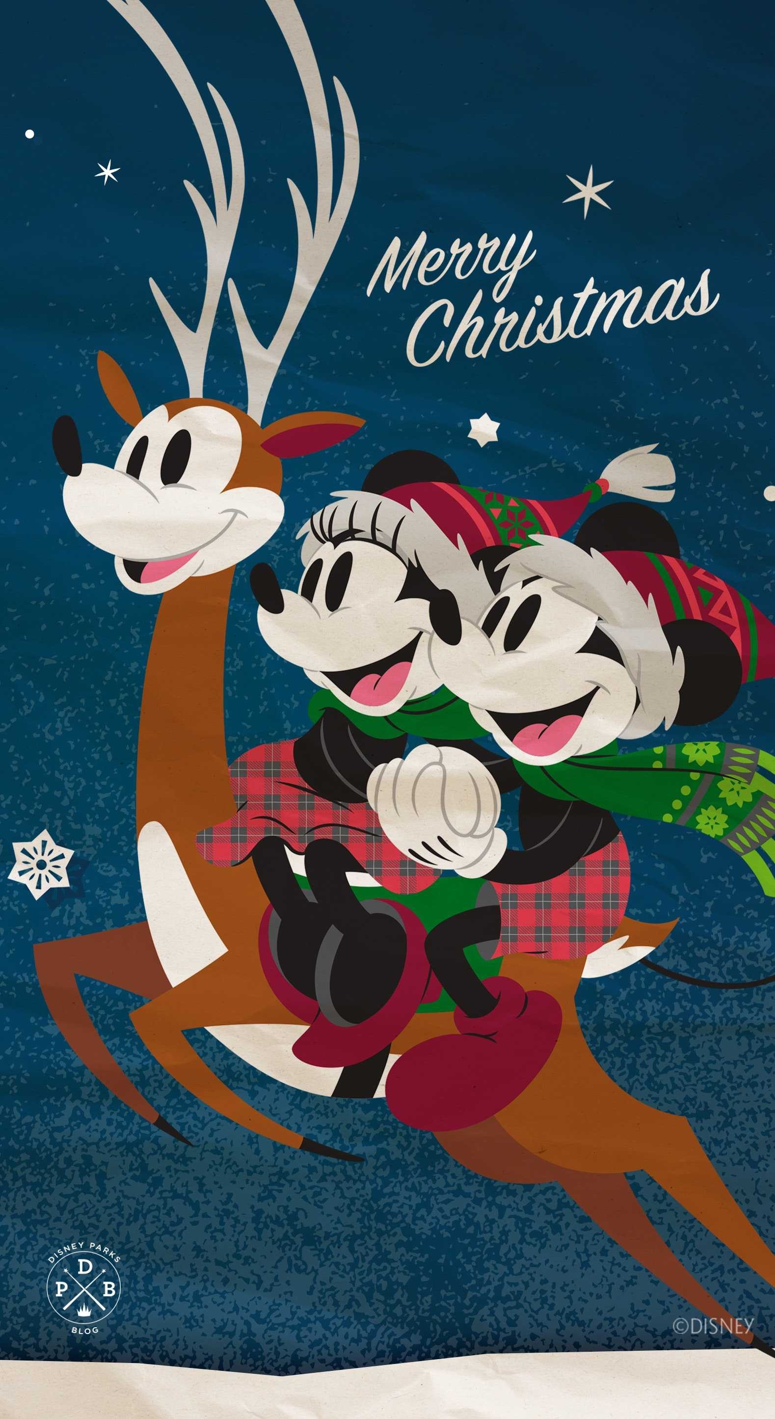 1580x2890 Disney Christmas Wallpaper, Phone