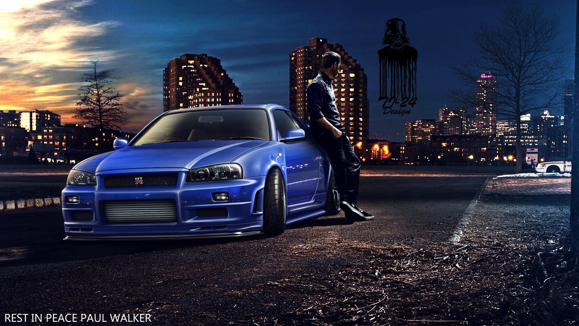 1920x1080 Vin Diesel as Dominic Toretto and Paul Walker as Brian O'Conner, Desktop