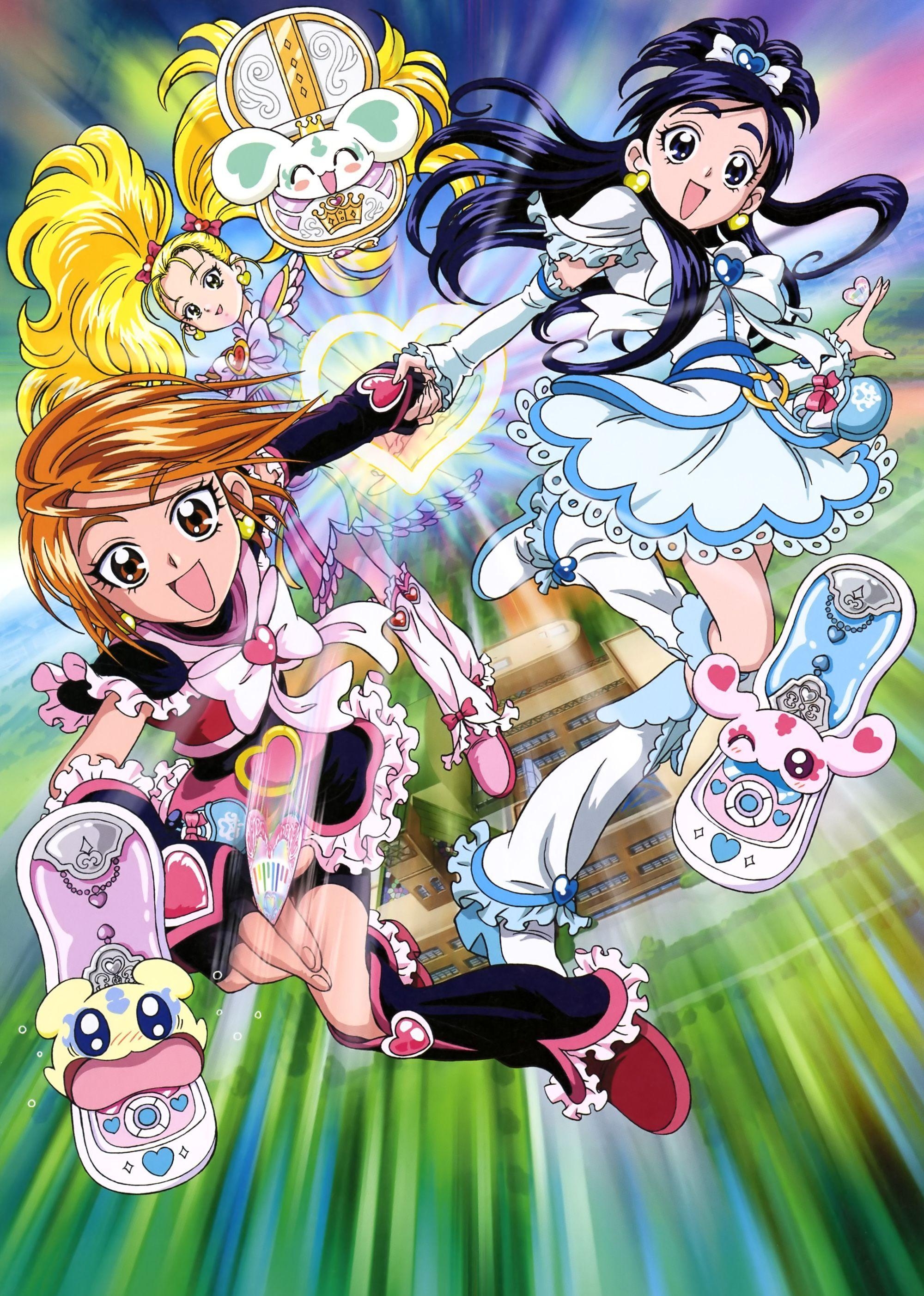 2000x2810 Futari wa Pretty Cure Max Heart, Phone