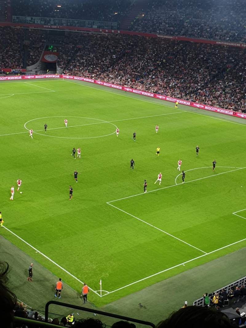 800x1070 Johan Cruyff Arena, section row seat 384 Ajax, Shared Anonymously, Phone