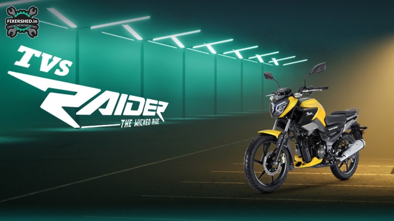 1280x720 TVS Raider 125.. Wicked Rider.. Naked Bike.. New Launch.. FixerShed.in, Desktop