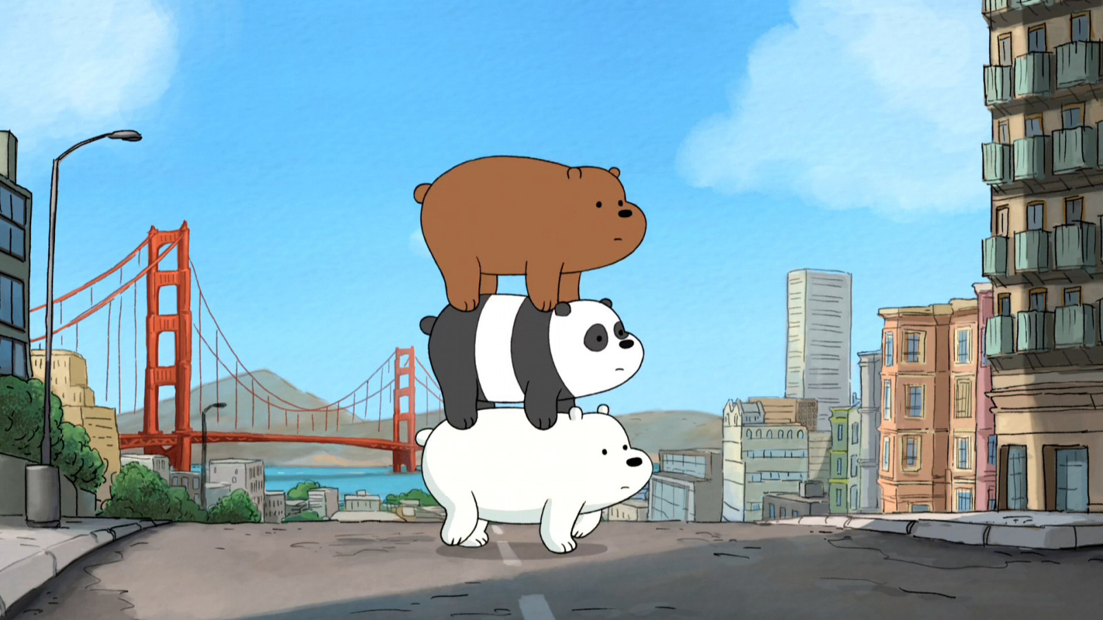 1600x900 Wallpaper, 1920x1080 px, cartoon, We Bare Bears 1920x1080, Desktop