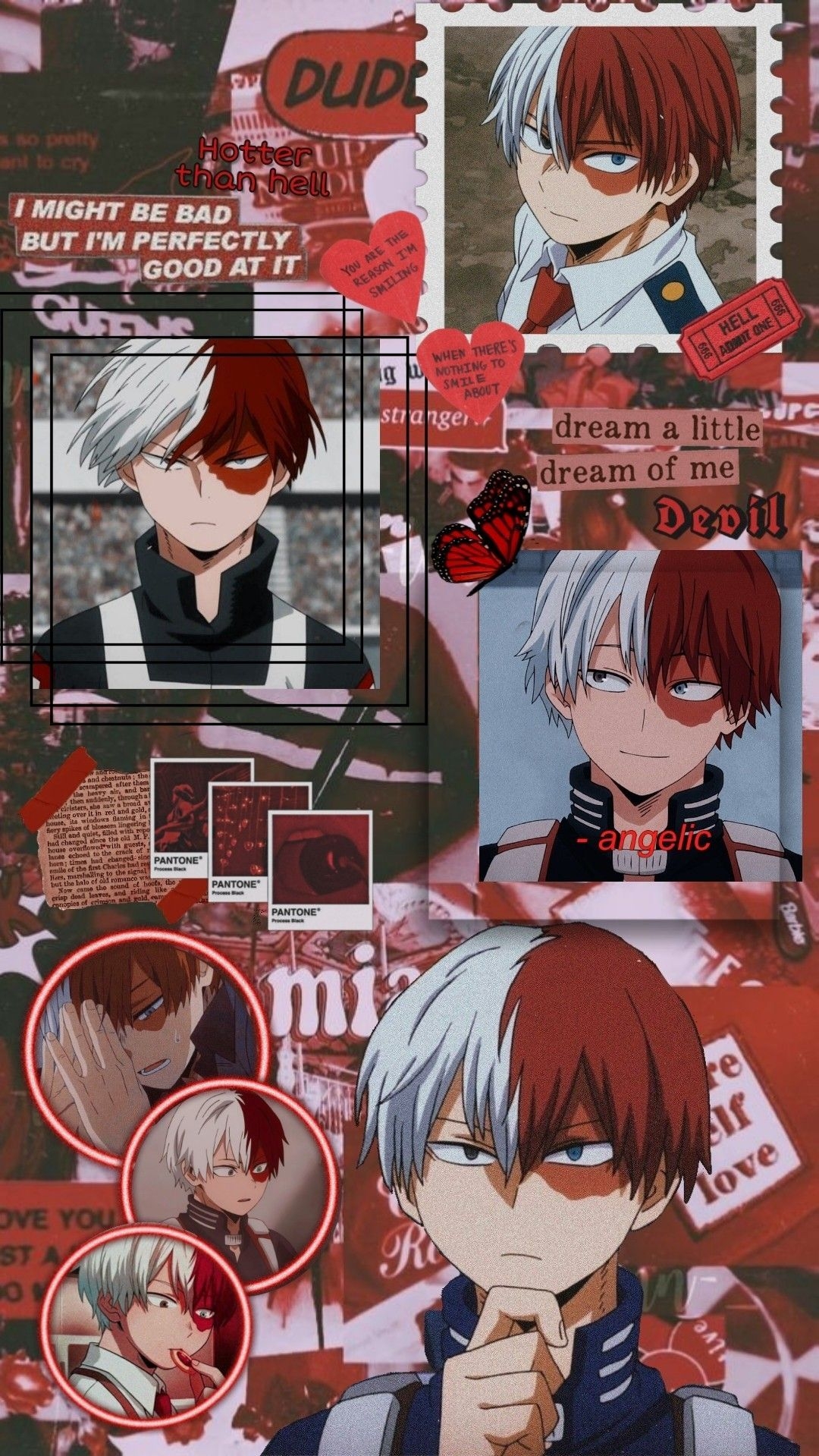 1080x1920 Todoroki Shoto aesthetic wallpaper. Cute anime wallpaper, Anime artwork wallpaper, Cute cartoon wallpaper, Phone