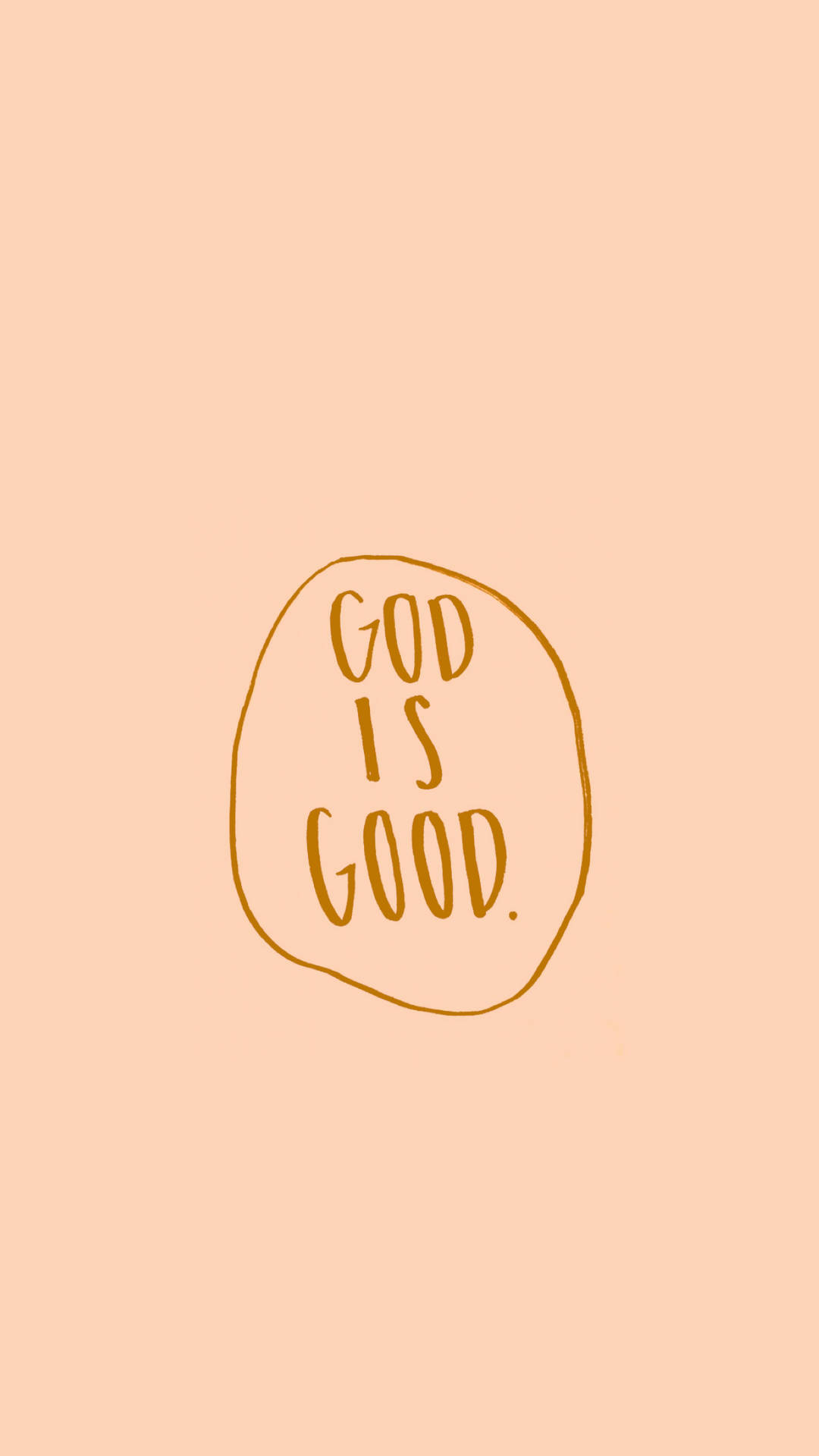 1080x1920 Download free Cute Orange Christian God, Phone