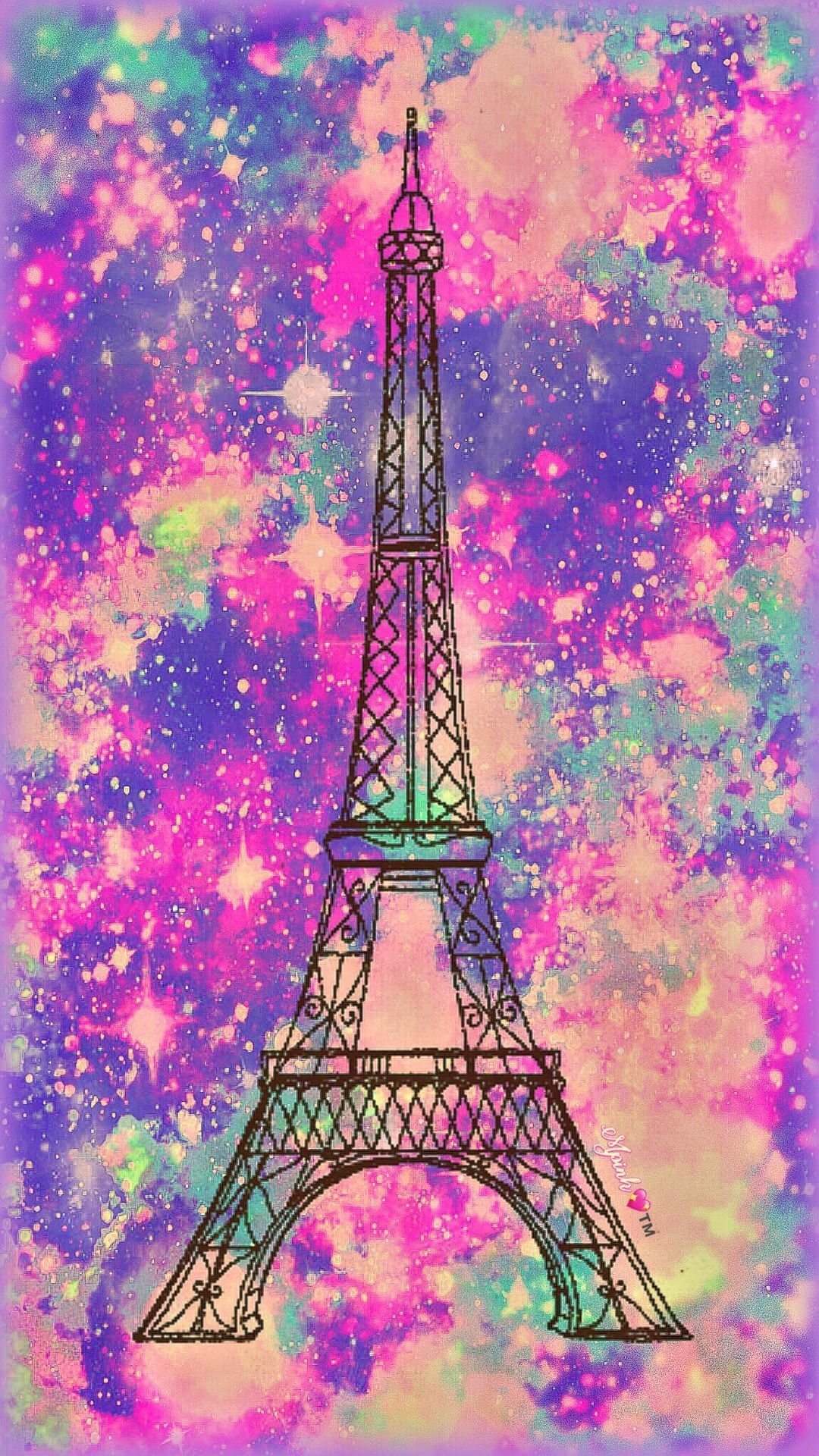 1080x1920 Cute Laptop Wallpaper Paris.line.17qq.com, Phone