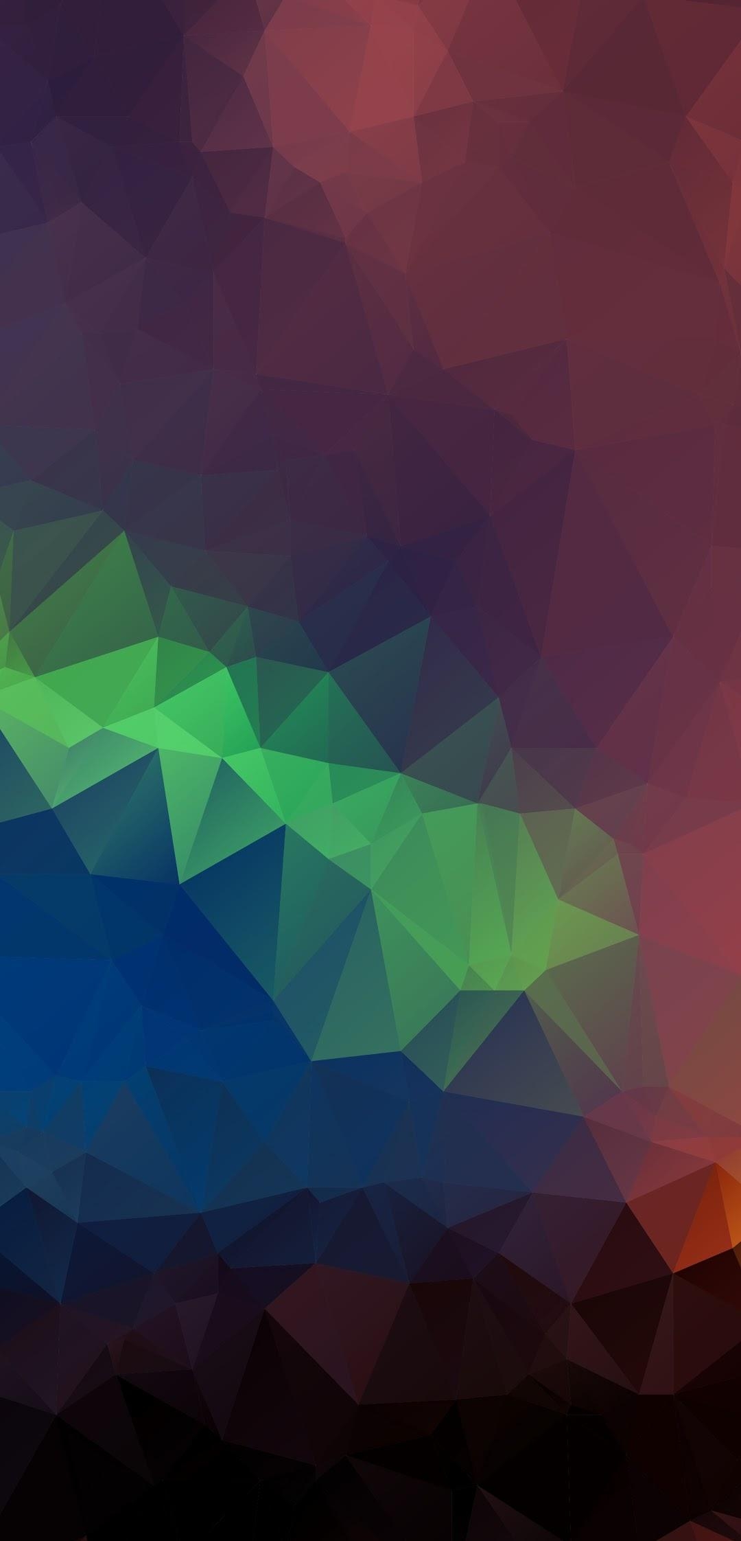 1080x2250 Abstract, Colorful, Polygon, 8K, 7680x Wallpaper, Phone