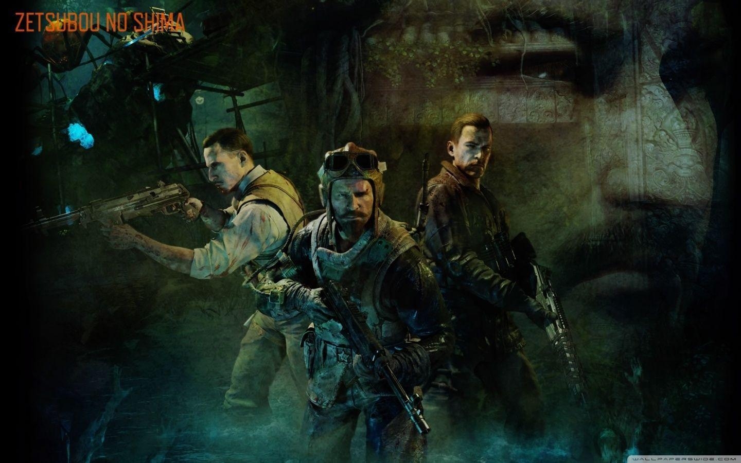 1440x900 Call of Duty Zombies ZETSUBOU NO SHIMA HD desktop wallpaper, Desktop