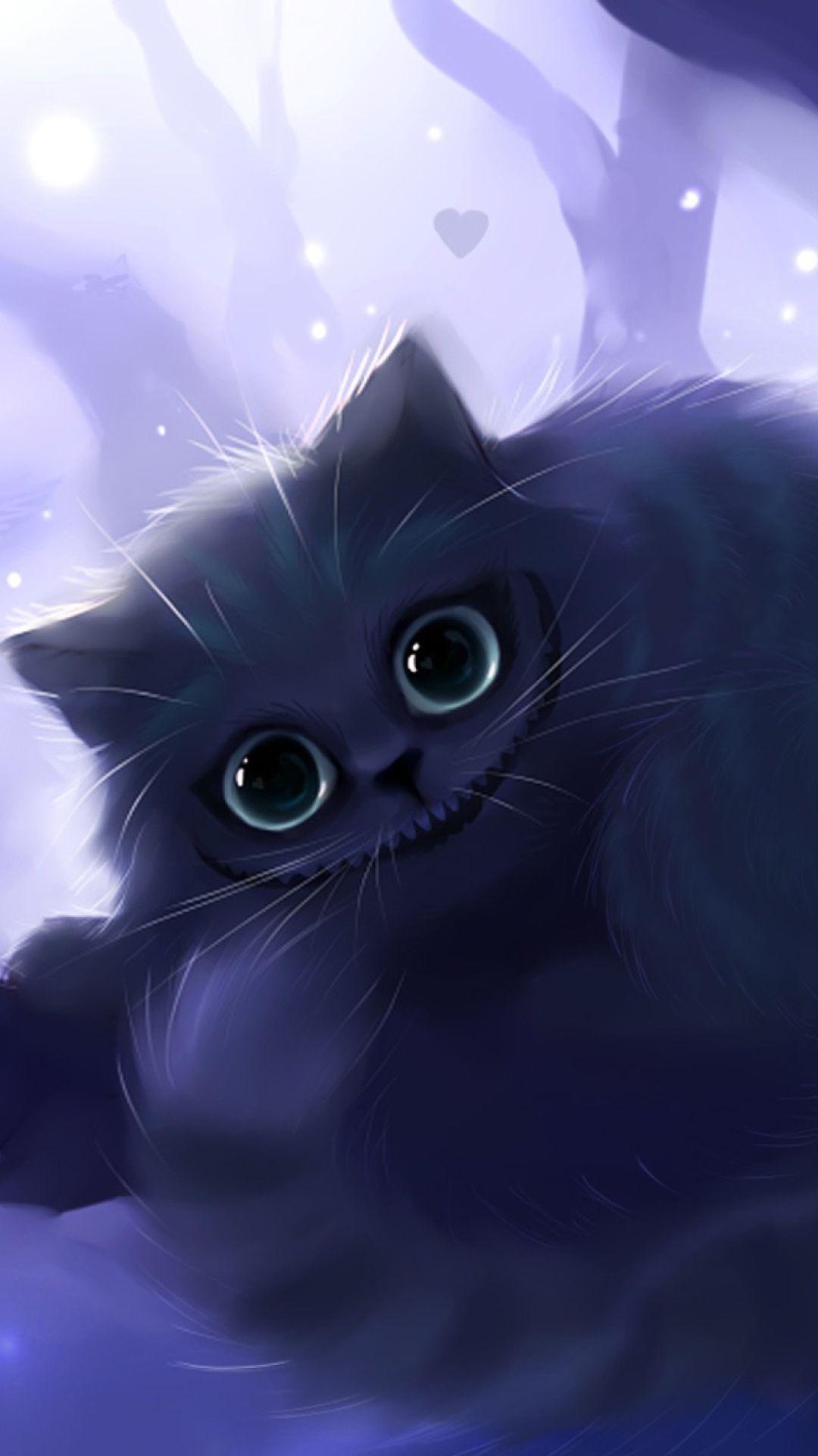 1080x1920 Cute Cat iPhone Wallpaper. Cheshire cat wallpaper, Phone