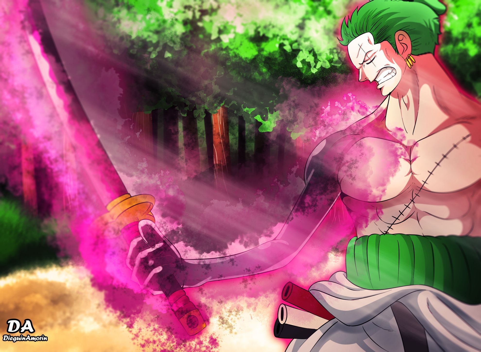 1980x1460 Zoro One Piece Enmaonepiece.onrender.com, Desktop