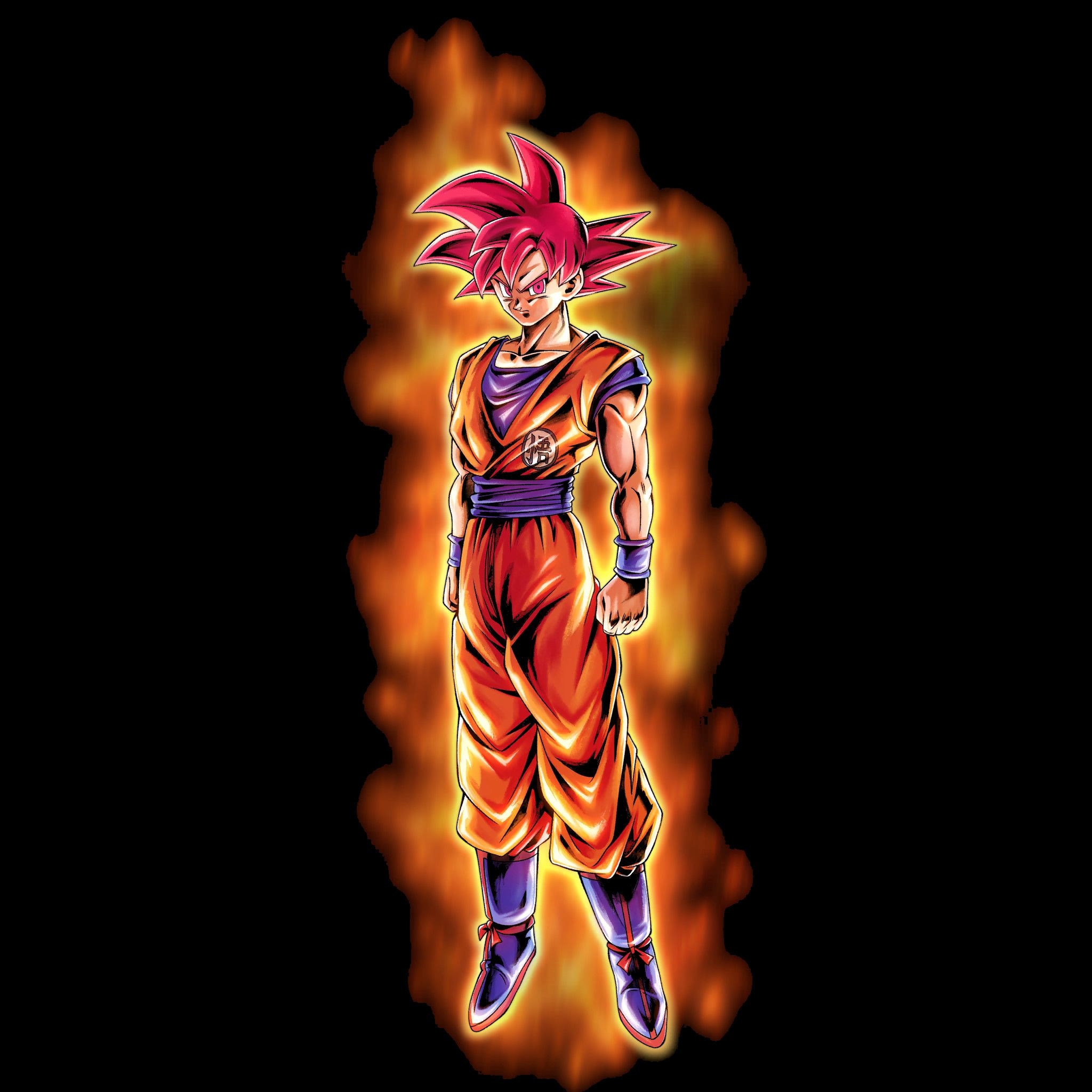 2050x2050 Super Saiyan Wallpaper, Phone