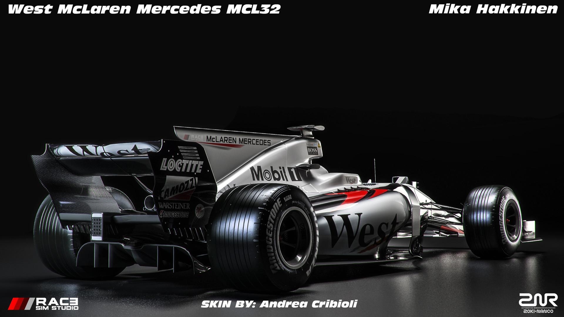 1920x1080 West McLaren Mercedes MCL32 Hakkinen -, Zoki, Desktop