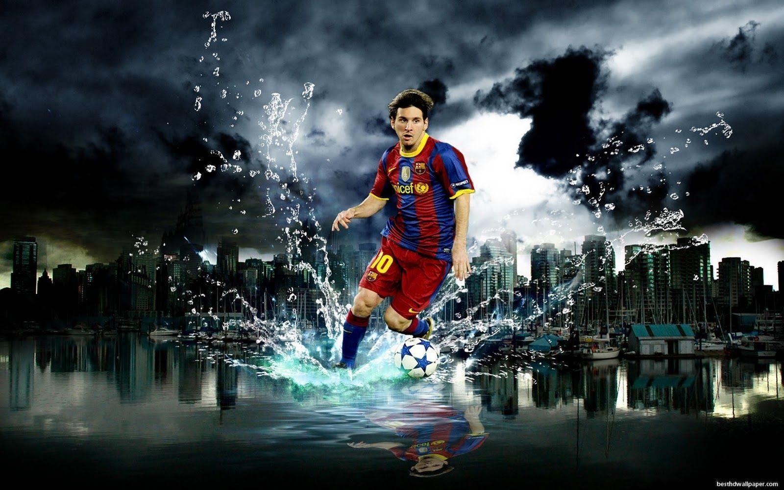 1600x1000 Lionel Messi HD Wallpaper Wallpaper Inn, Desktop