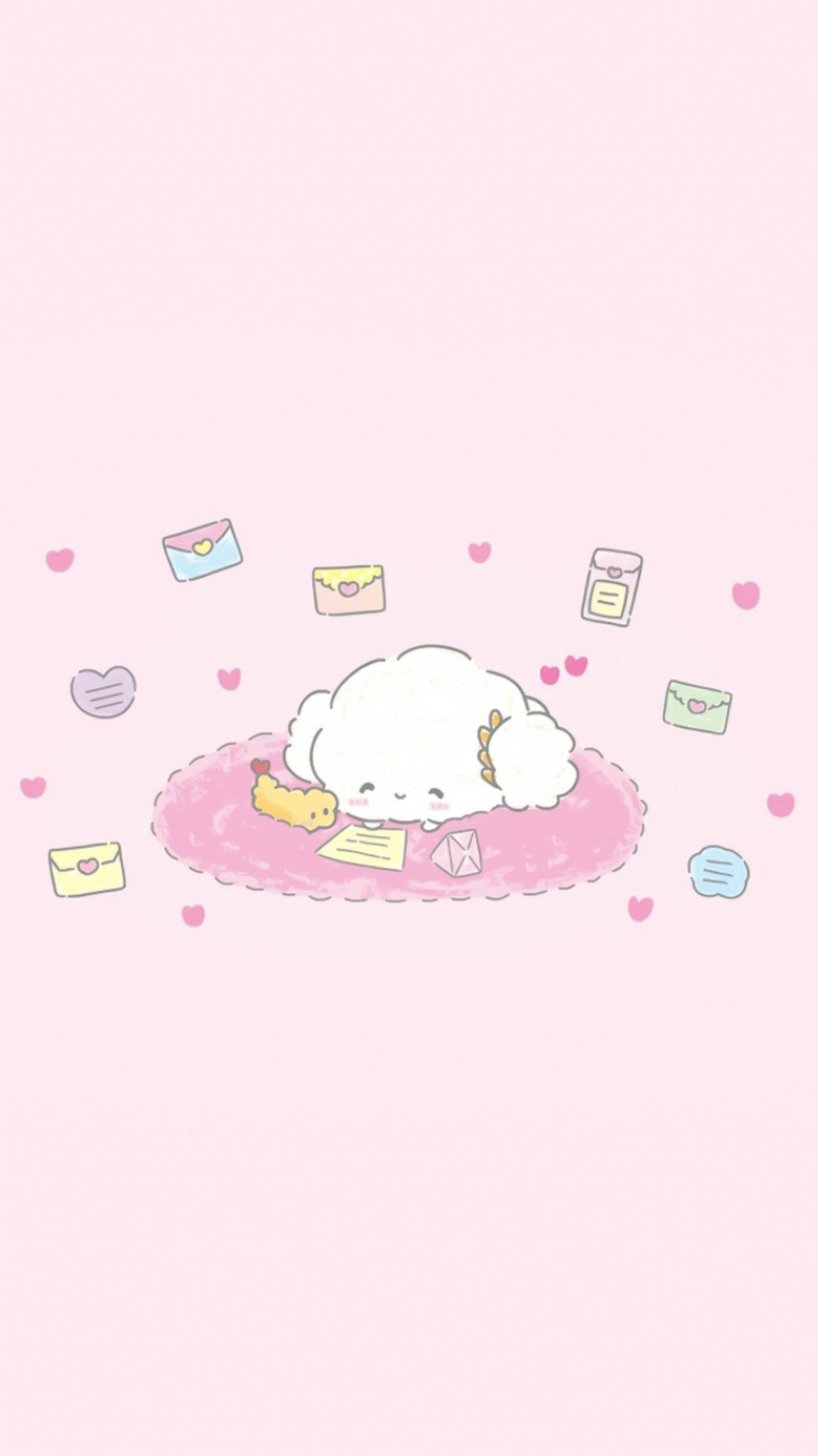 1160x2050 Cogimyun. Sanrio wallpaper, Cute pastel wallpaper, Kawaii wallpaper, Phone