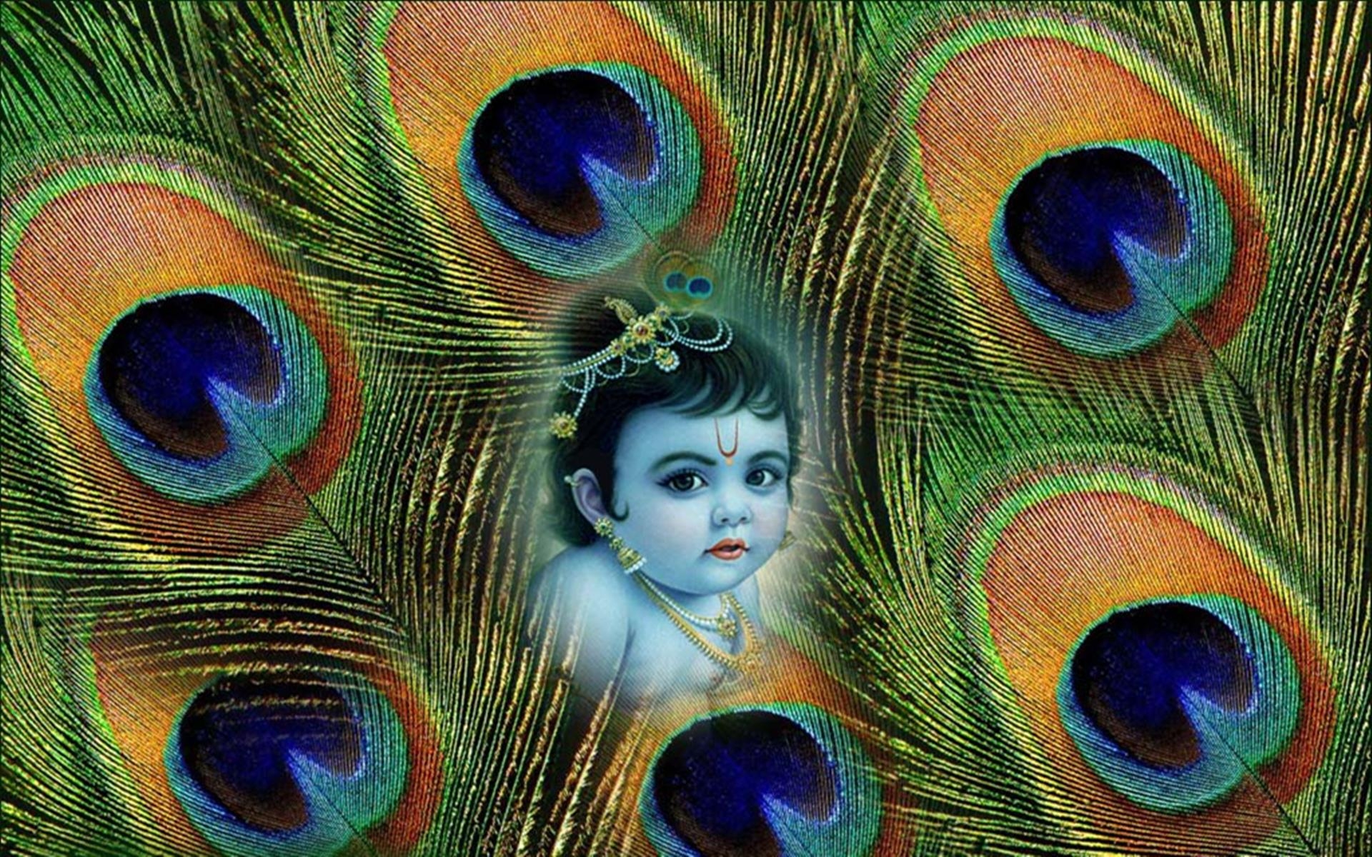 1920x1200 Janmashtami Krishna Jayanthi Cute HD Wallpaper, Desktop