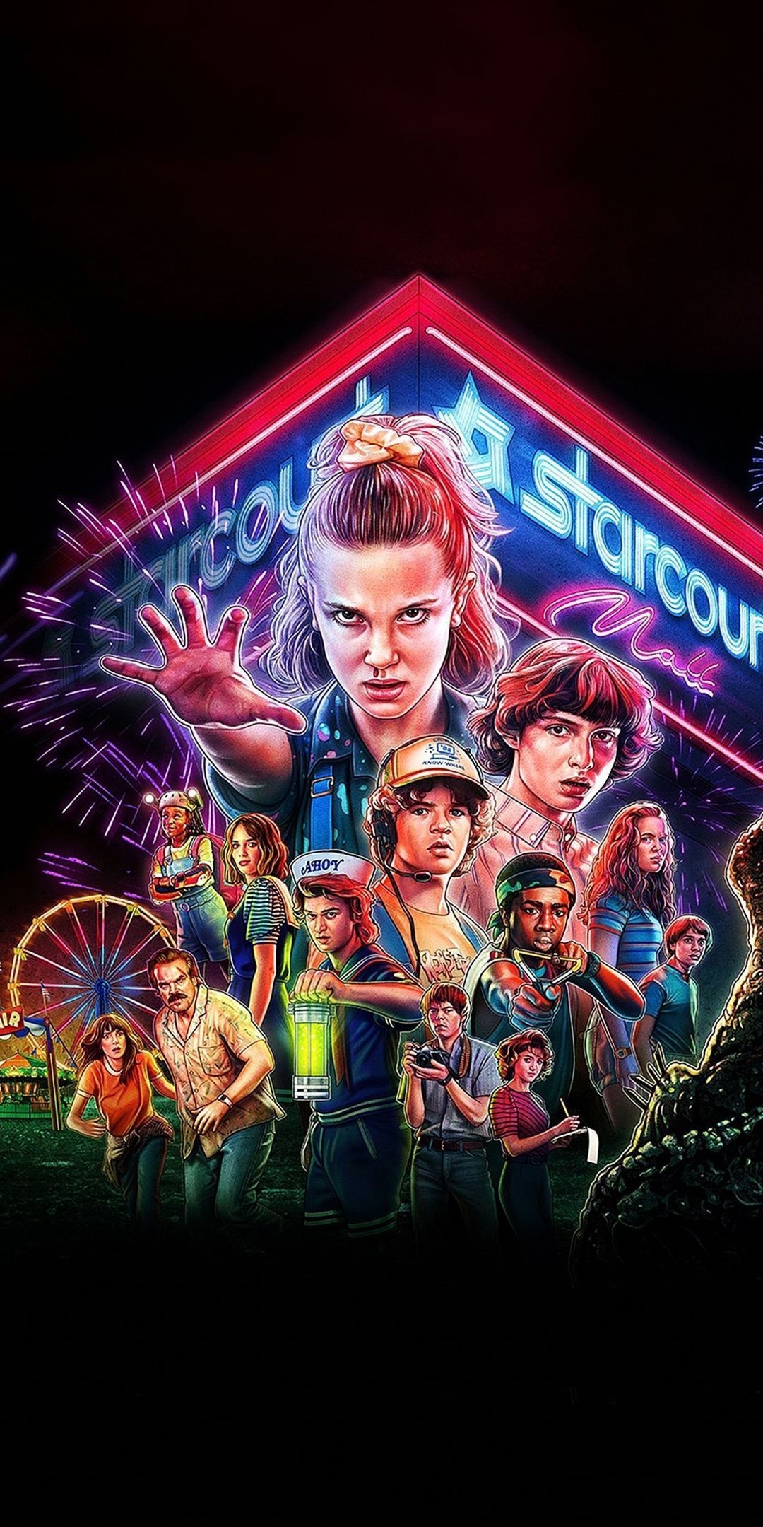 1080x2160 Stranger Things Wallpaper, Phone