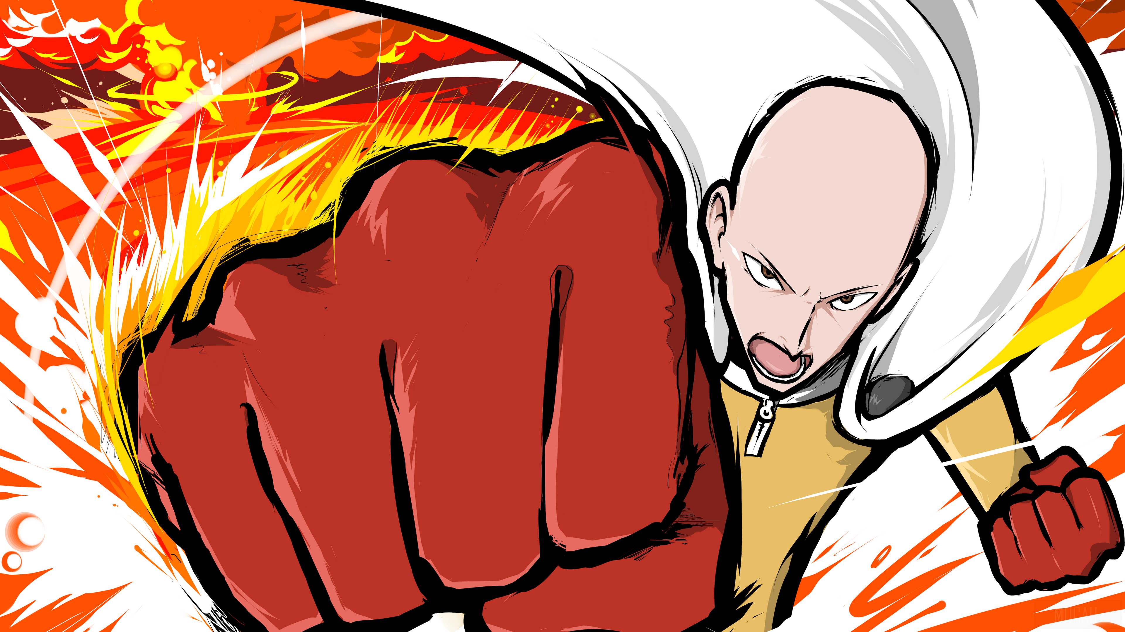 3840x2160 One Punch Man, Saitama 4k Wallpaper HD Wallpaper, Desktop