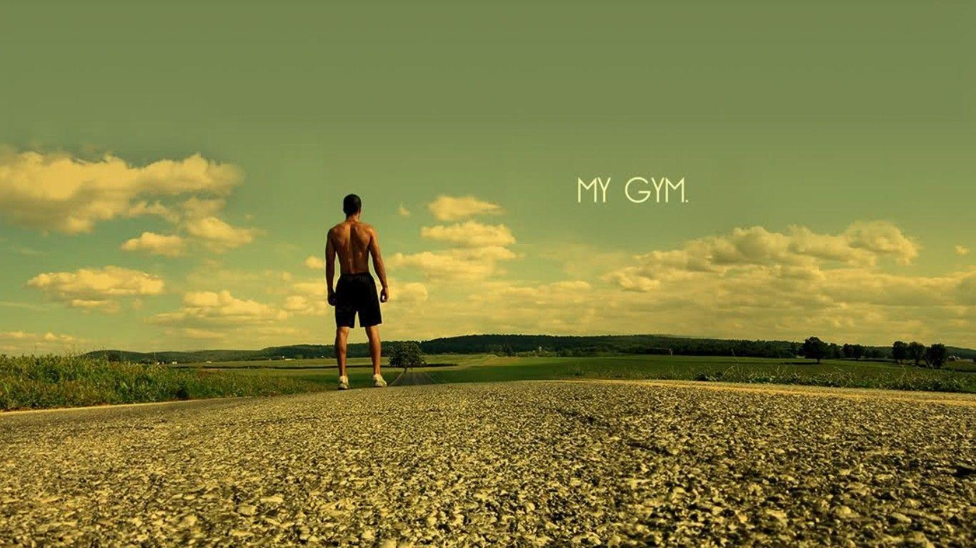 1370x770 Gym Alone HD Wallpaper, Desktop