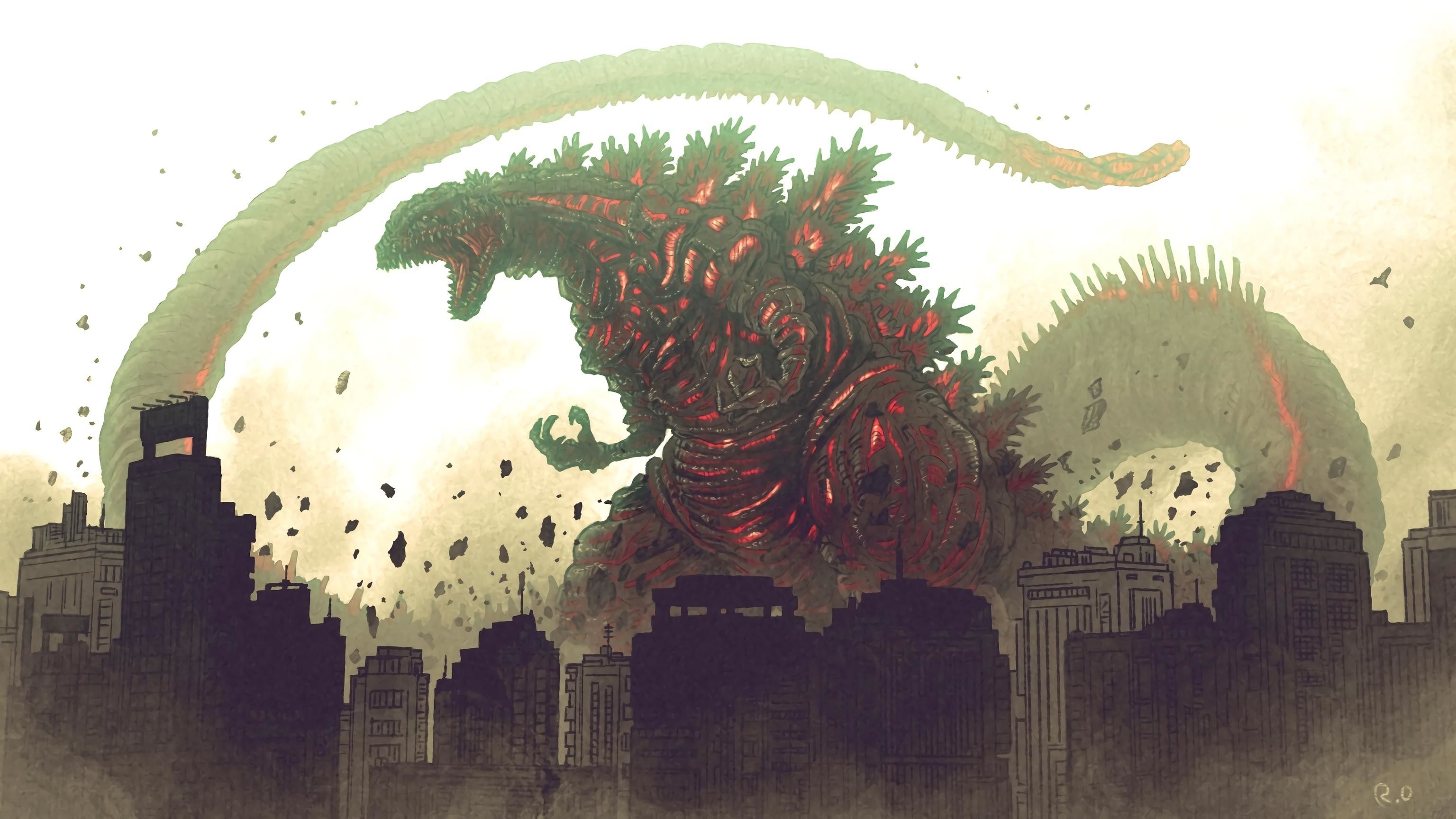 3080x1730 Shin Godzilla Wallpaper background picture, Desktop