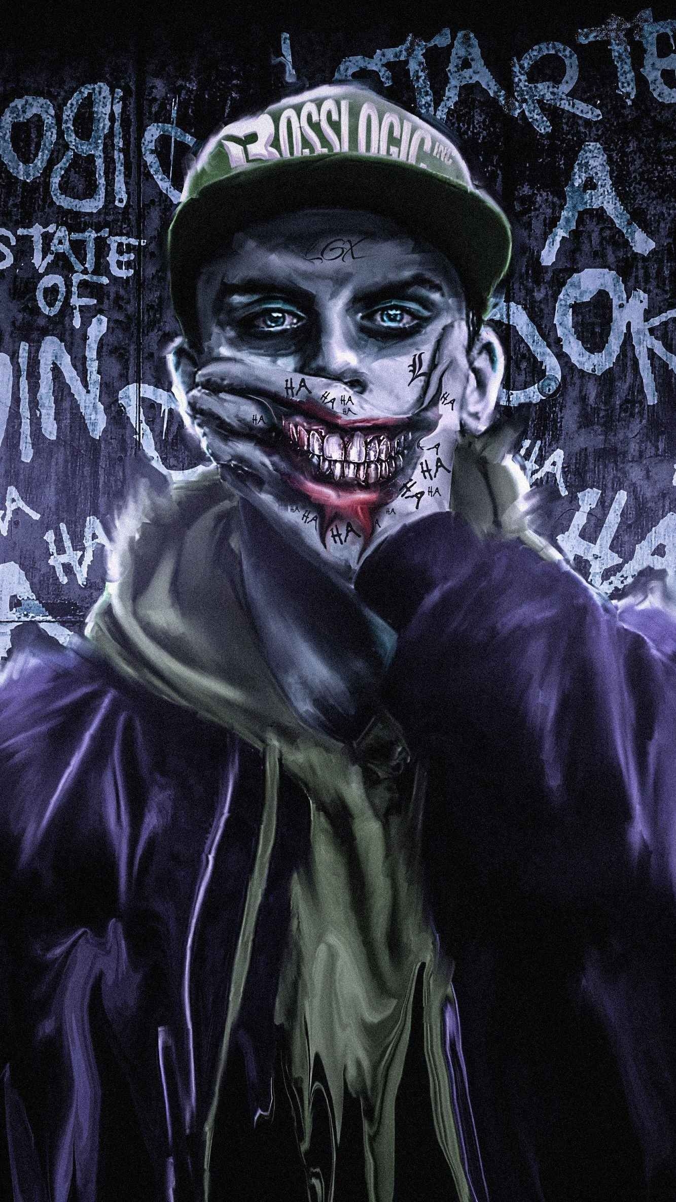 1340x2370 Joker Anime Wallpaper 2019, Phone