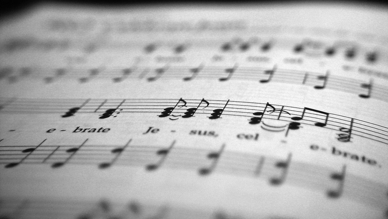 1360x770 Music Sheet Wallpaper. Music Sheet Background, Desktop