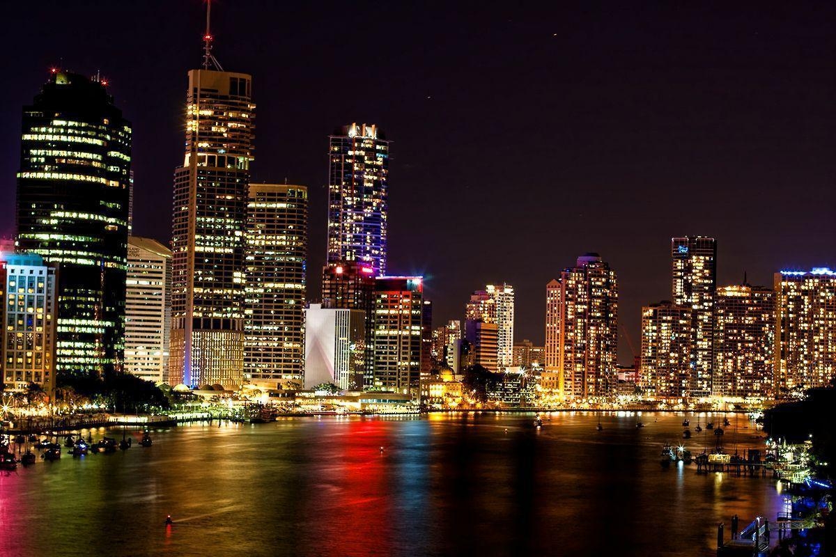 1200x800 Skyline Brisbane Wallpaper, Desktop