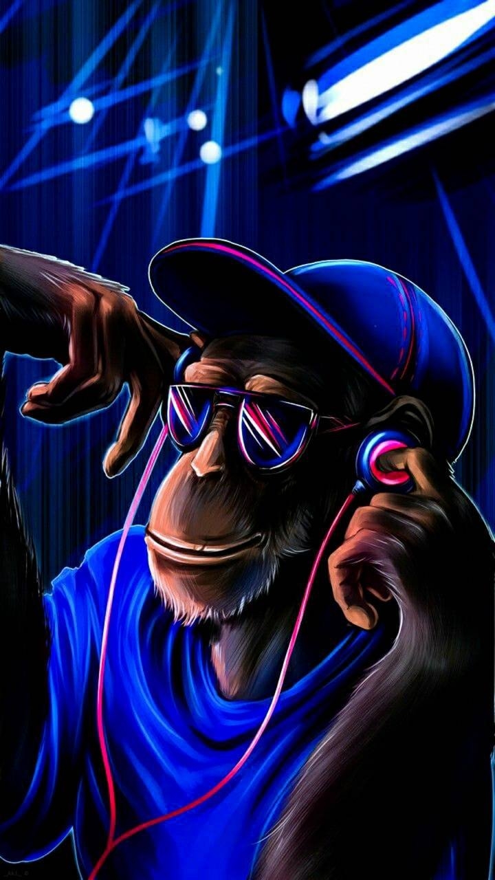 720x1280 Monkey drip Wallpaper Download, Phone