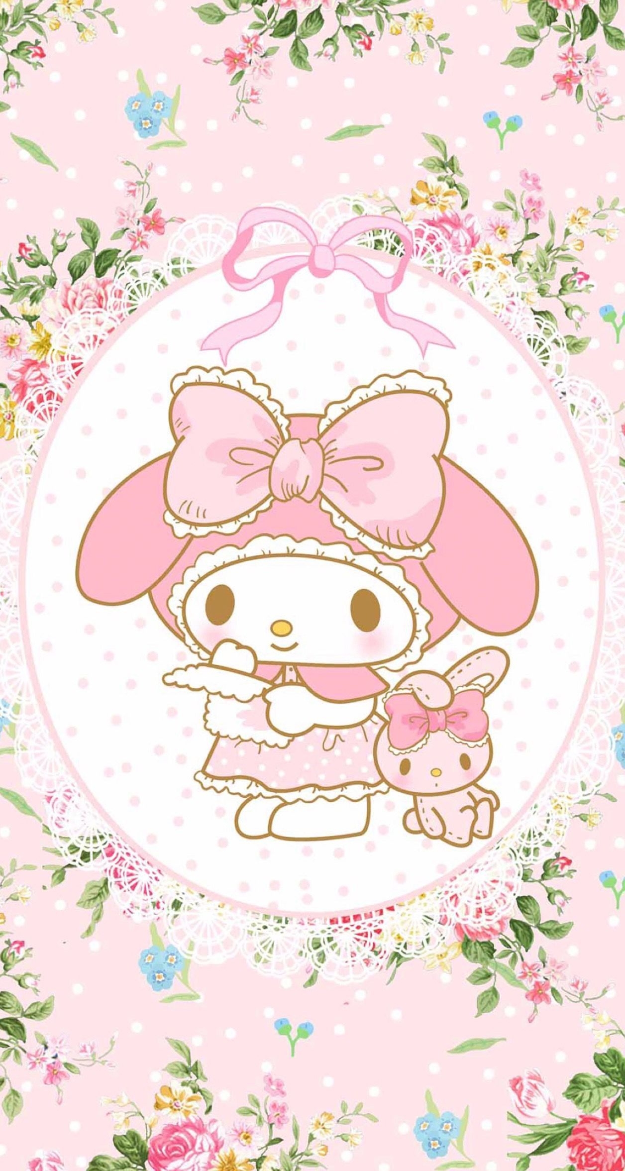 1260x2360 My Melody. My melody wallpaper, Hello kitty wallpaper, Hello kitty my melody, Phone