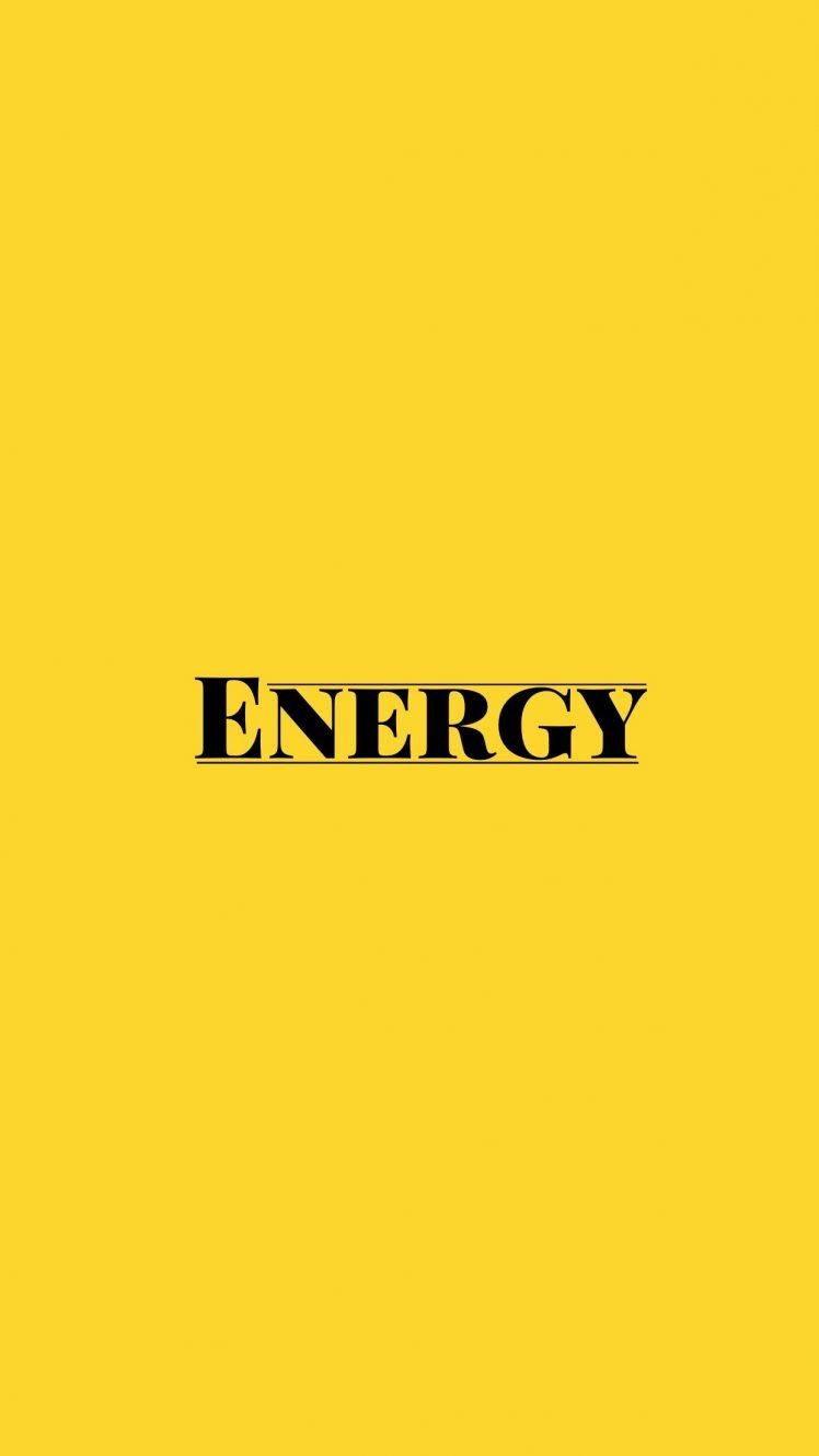 750x1330 writing, Text, Yellow, IPhone, Physics, Minimalism, Typography, Phone