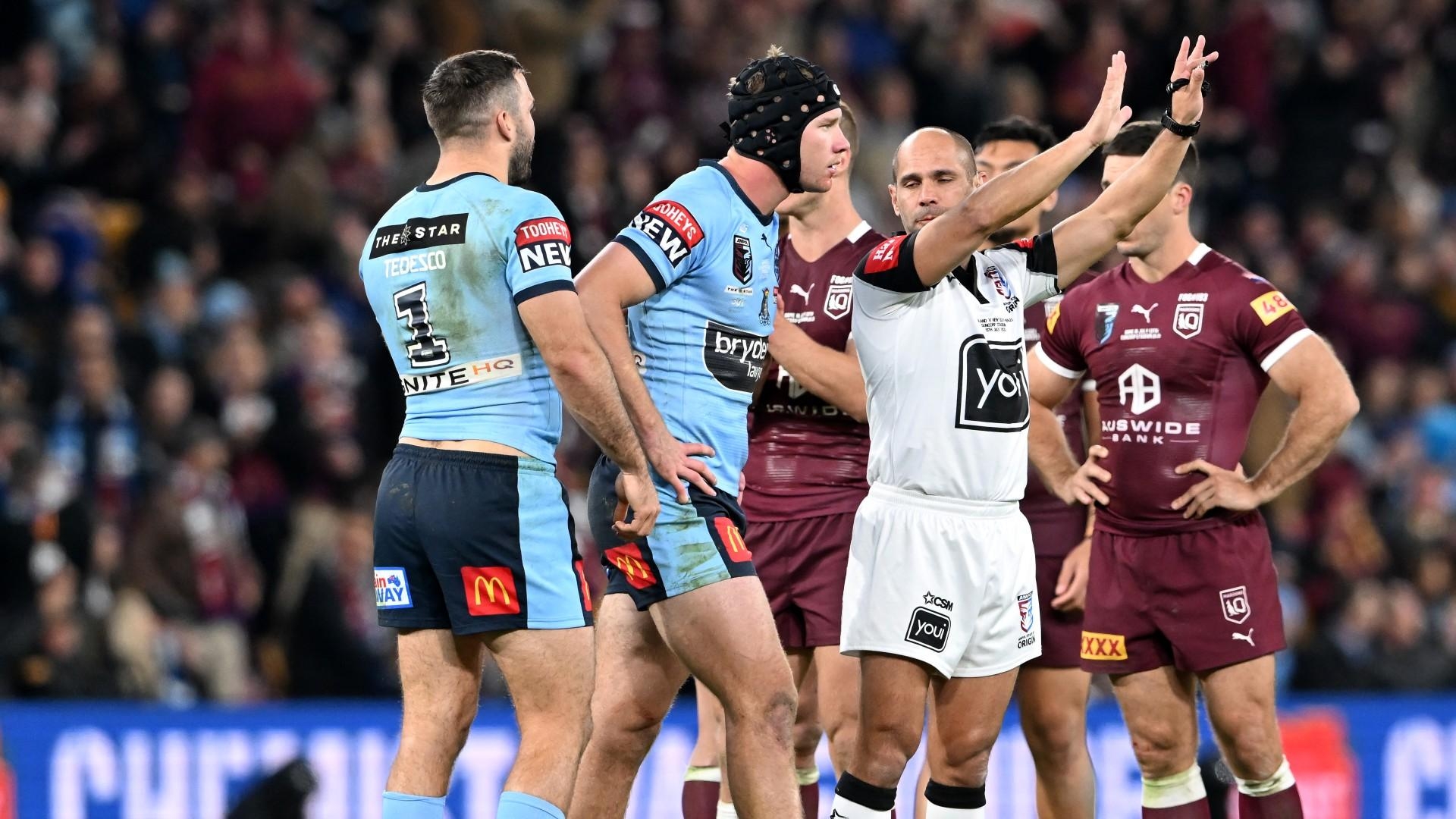 1920x1080 Dane Gagai, Matt Burton and Tino Fa'asuamaleaui charged over State of Origin brawl. Sporting News Australia, Desktop