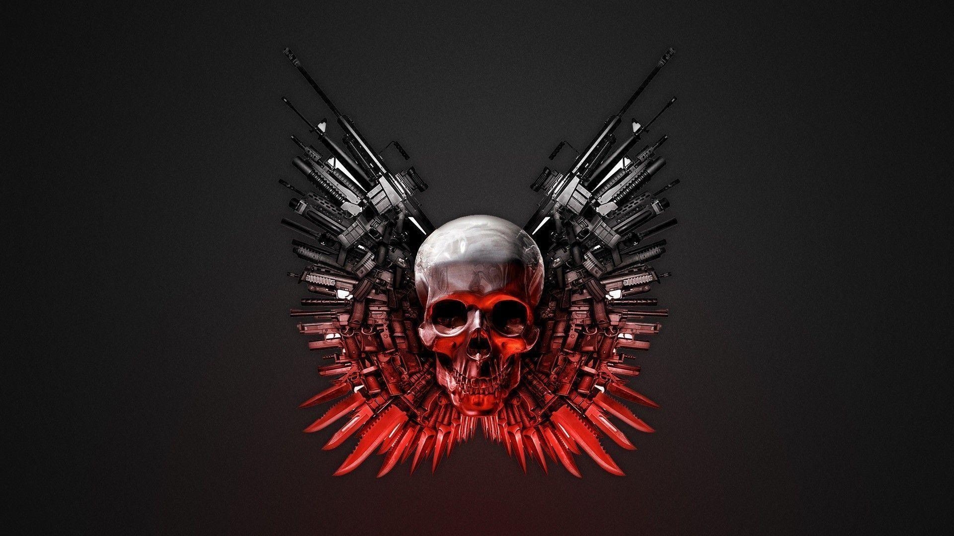 1920x1080 Abstract Skull Wallpaper, Desktop