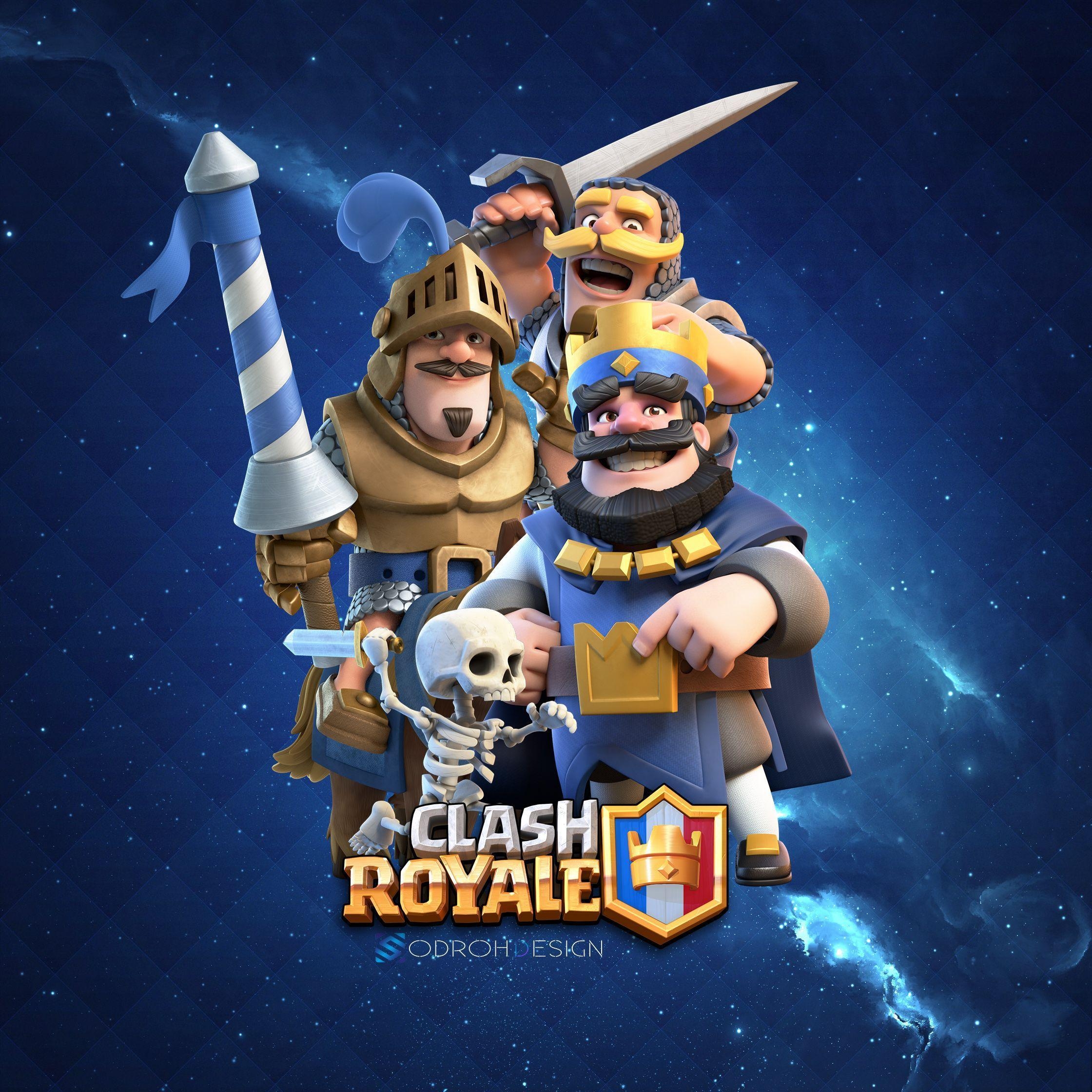 2240x2240 Clash Royale Wallapaper phone 3, Phone