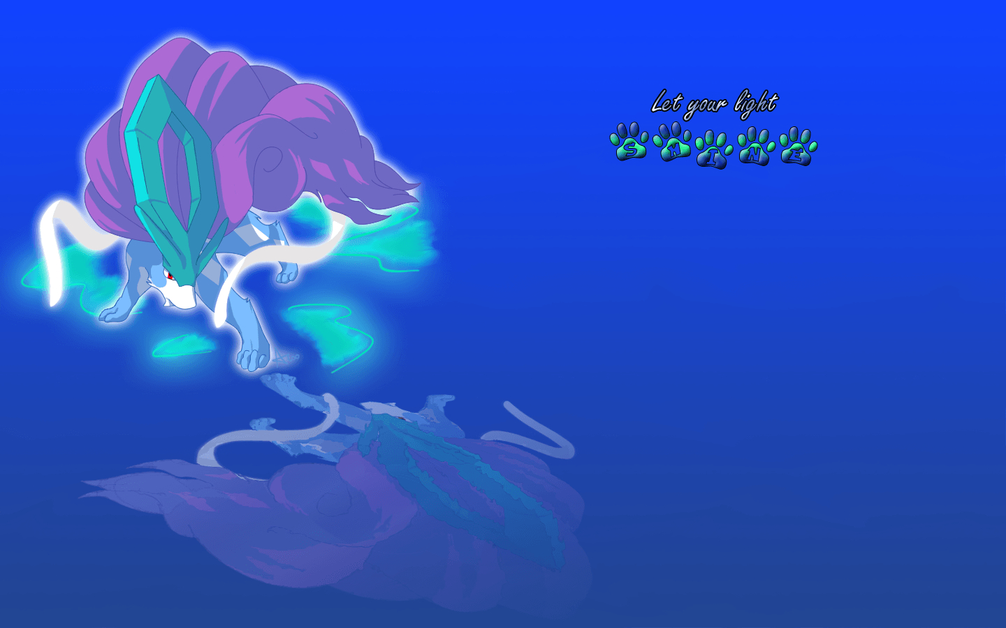 1440x900 Suicune Wallpaper, Desktop