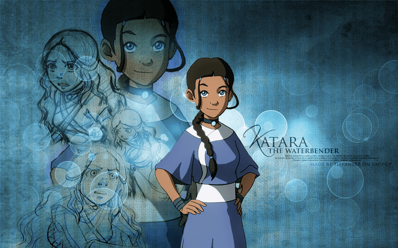 1280x800 Katara, the Water Bender. The last airbender, Avatar, Avatar the last airbender, Desktop